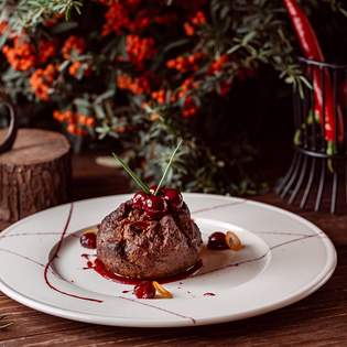 Previsualización de la receta Pudin de Navidad en microondas