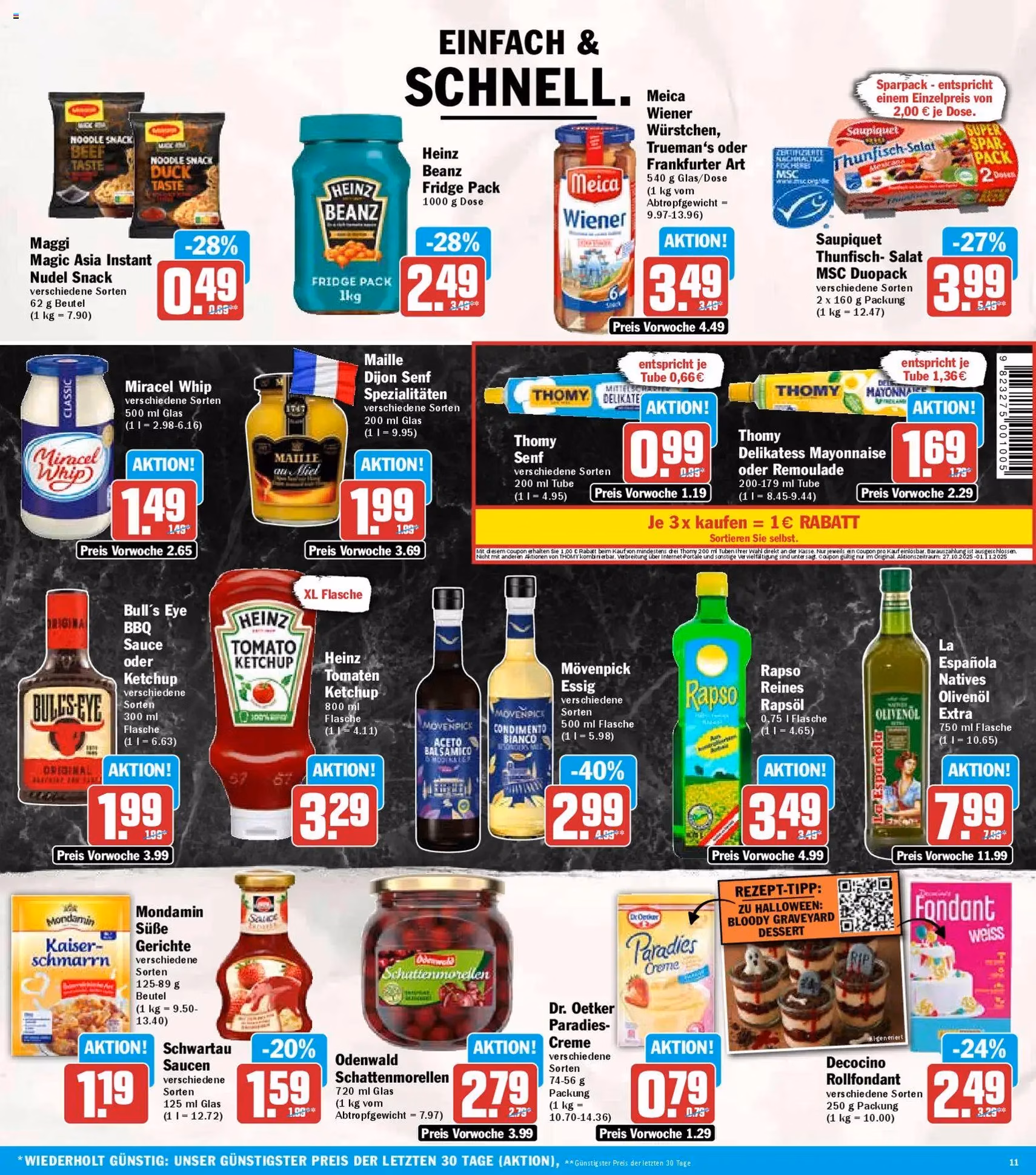 HIT Prospekt - Gültiger Prospekt ab 27.10.2025, Seite 11 von insgesamt 19 HIT Prospekt - Gültiger Prospekt ab 27.10.2025, Seite 11 von insgesamt 19