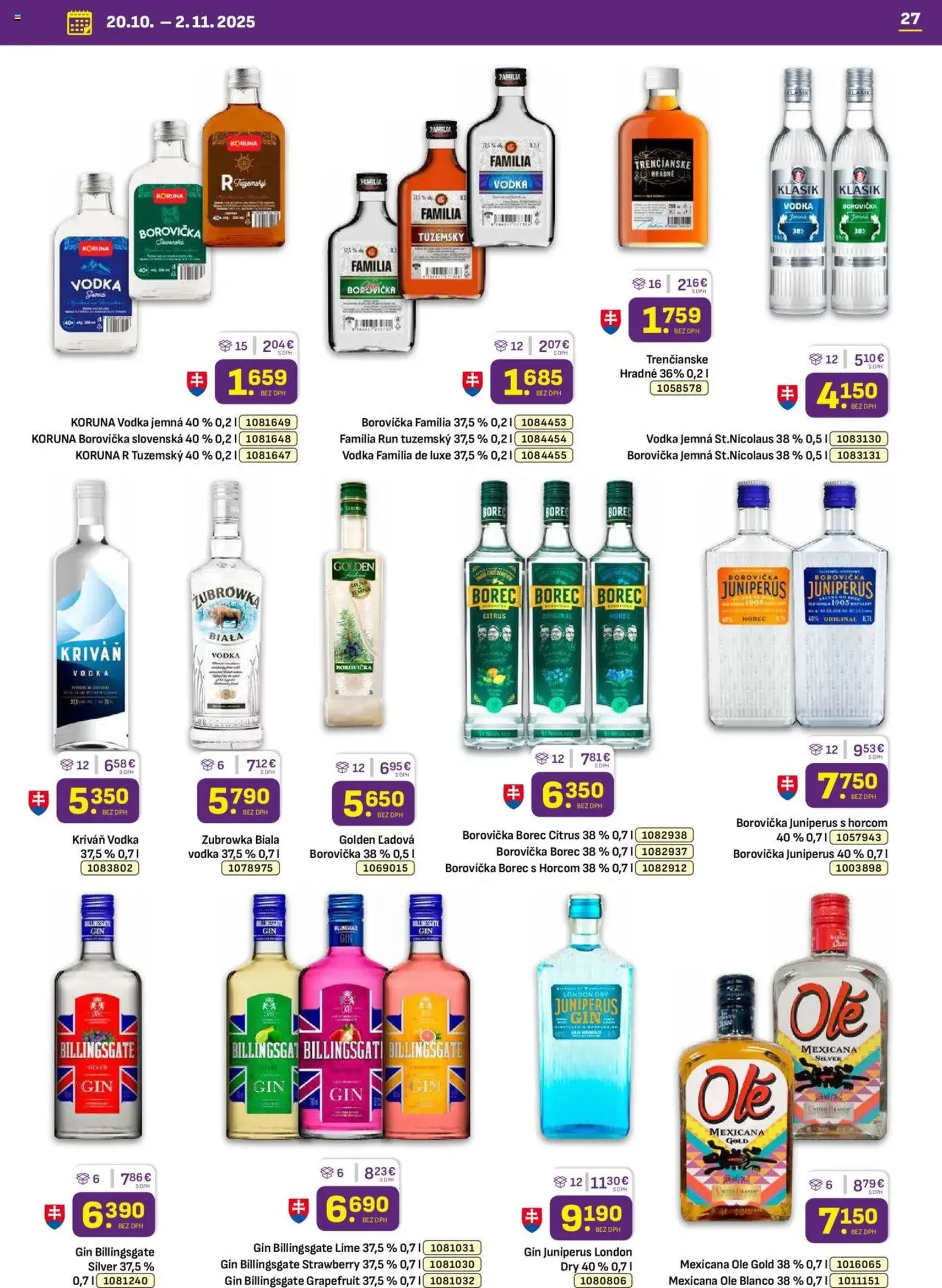 Libex leták - platný leták od 20.10.2025 strana 27 z 32