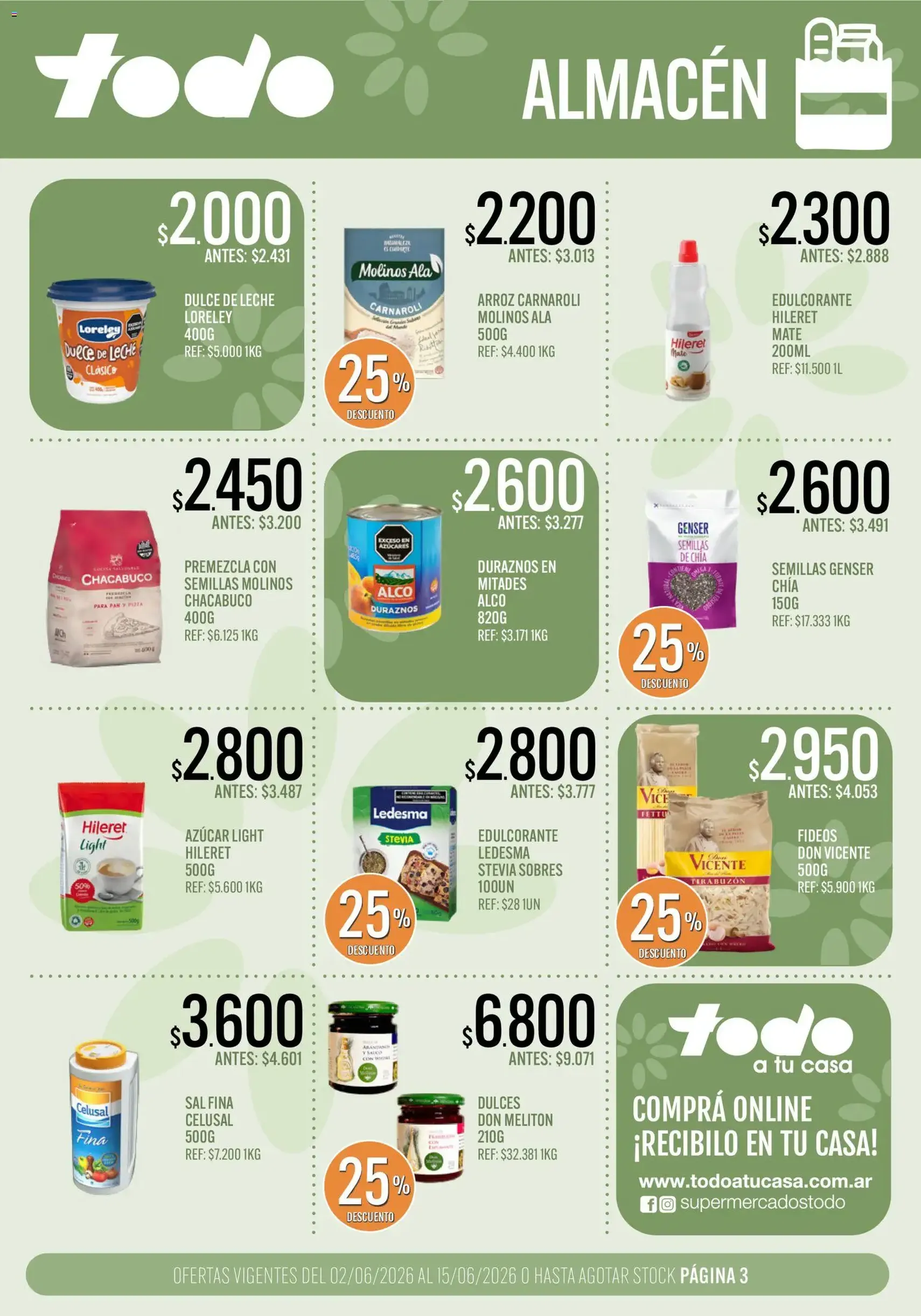 Supermercados TODO - Ofertas - folleto válido desde 02/06/2026 página 3 de 20