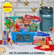 Vista previa del folleto Metro - Anchetas Navideñas 2025 válido desde 13/11/2025