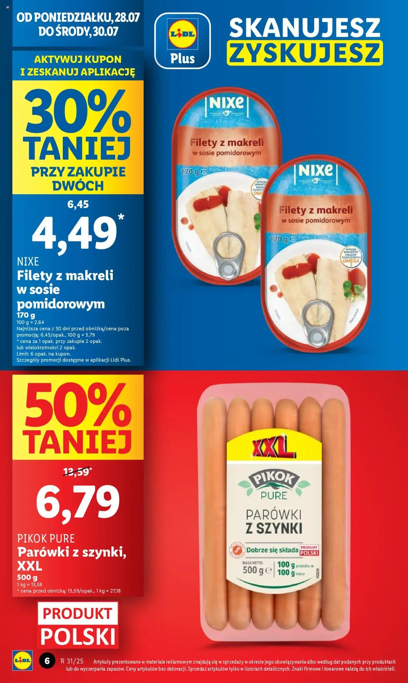 Lidl Gazetka - ważny gazetka od 28.07.2025 strona 6 z 62 Lidl Gazetka - ważny gazetka od 28.07.2025 strona 6 z 62