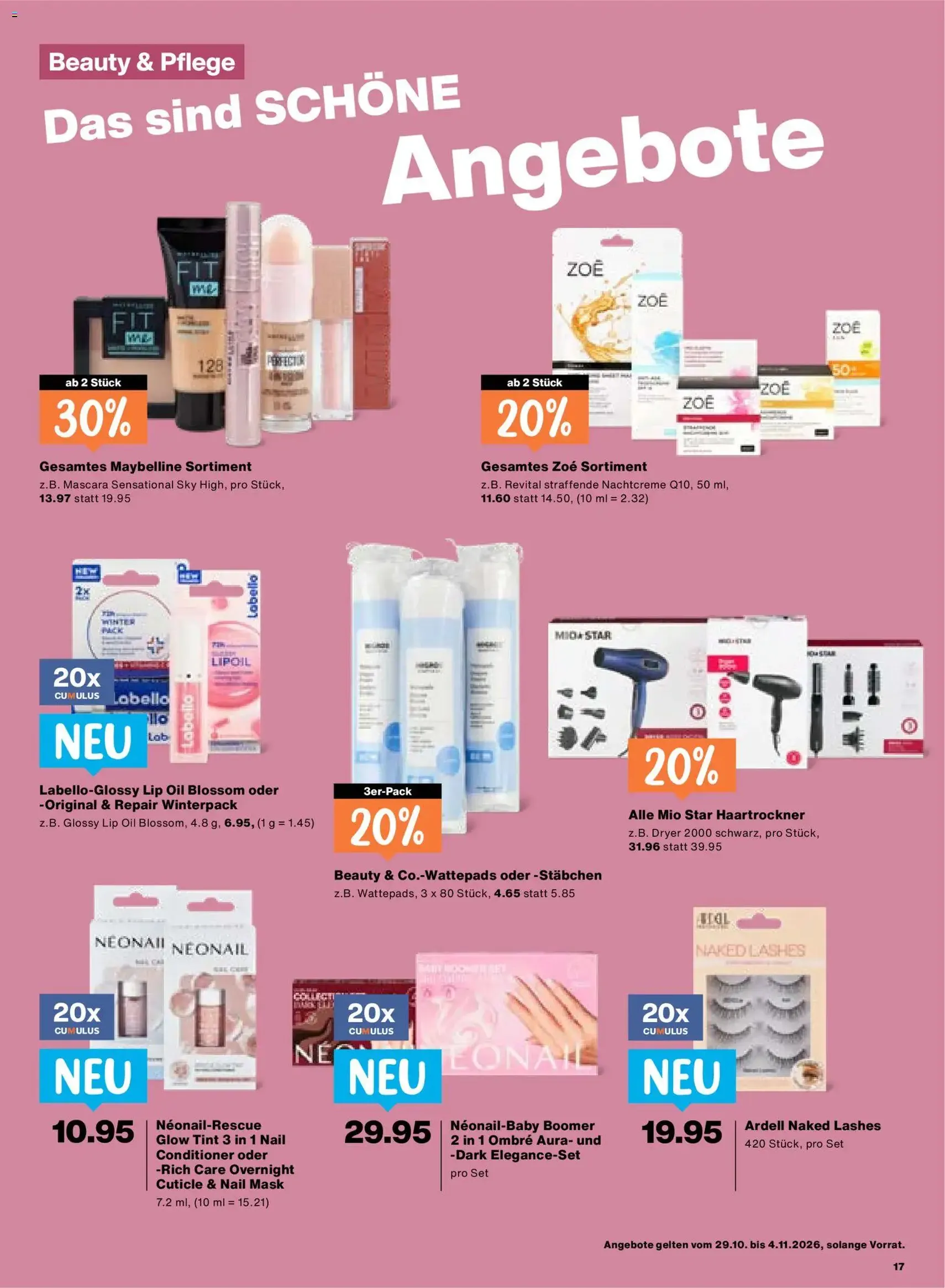 Migros aktionen - Gültiger Prospekt ab 29.10.2026, Seite 17 von insgesamt 24