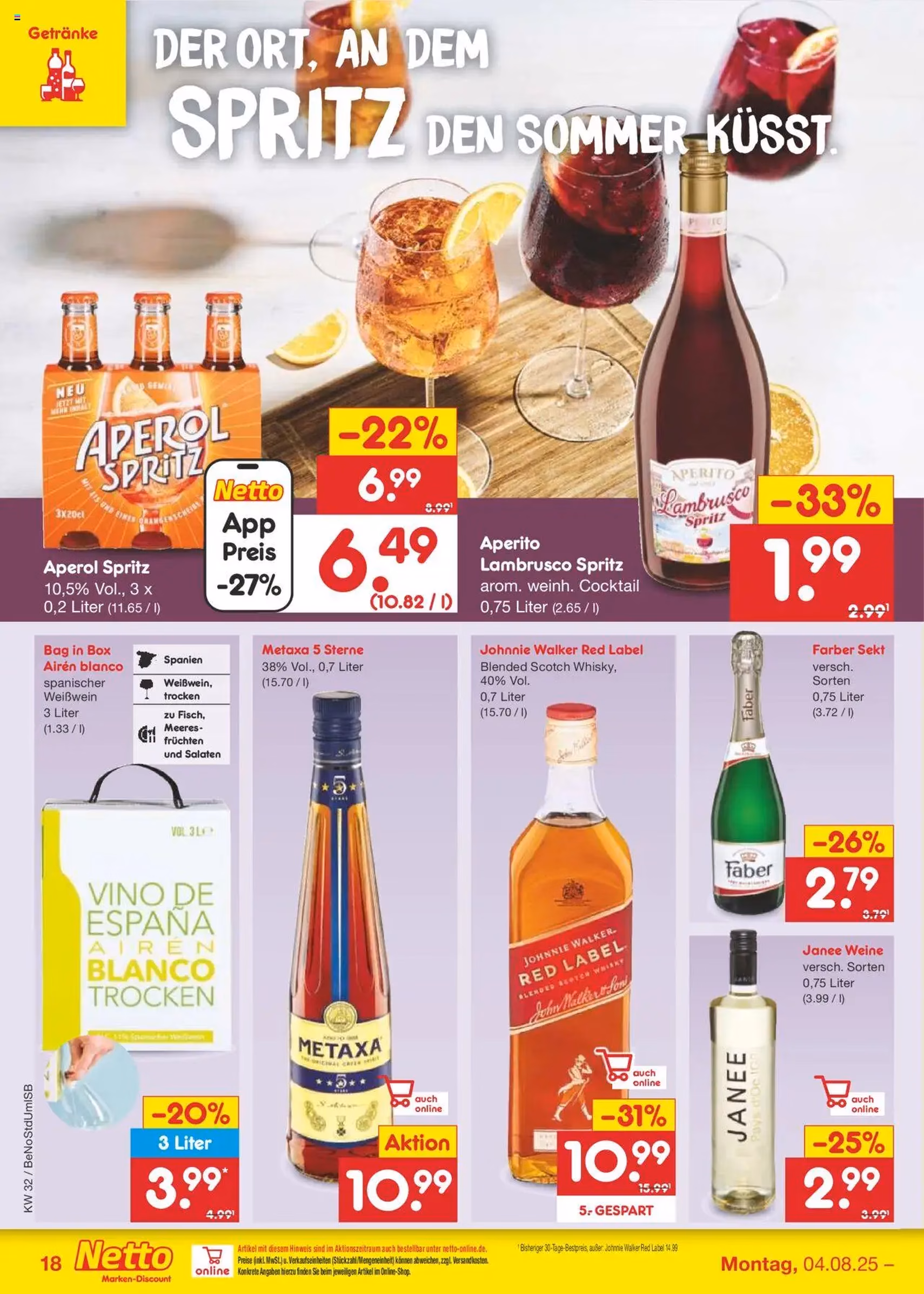 Netto Marken-Discount Prospekt - Gültiger Prospekt ab 04.08.2025, Seite 28 von insgesamt 61 Netto Marken-Discount Prospekt - Gültiger Prospekt ab 04.08.2025, Seite 28 von insgesamt 61