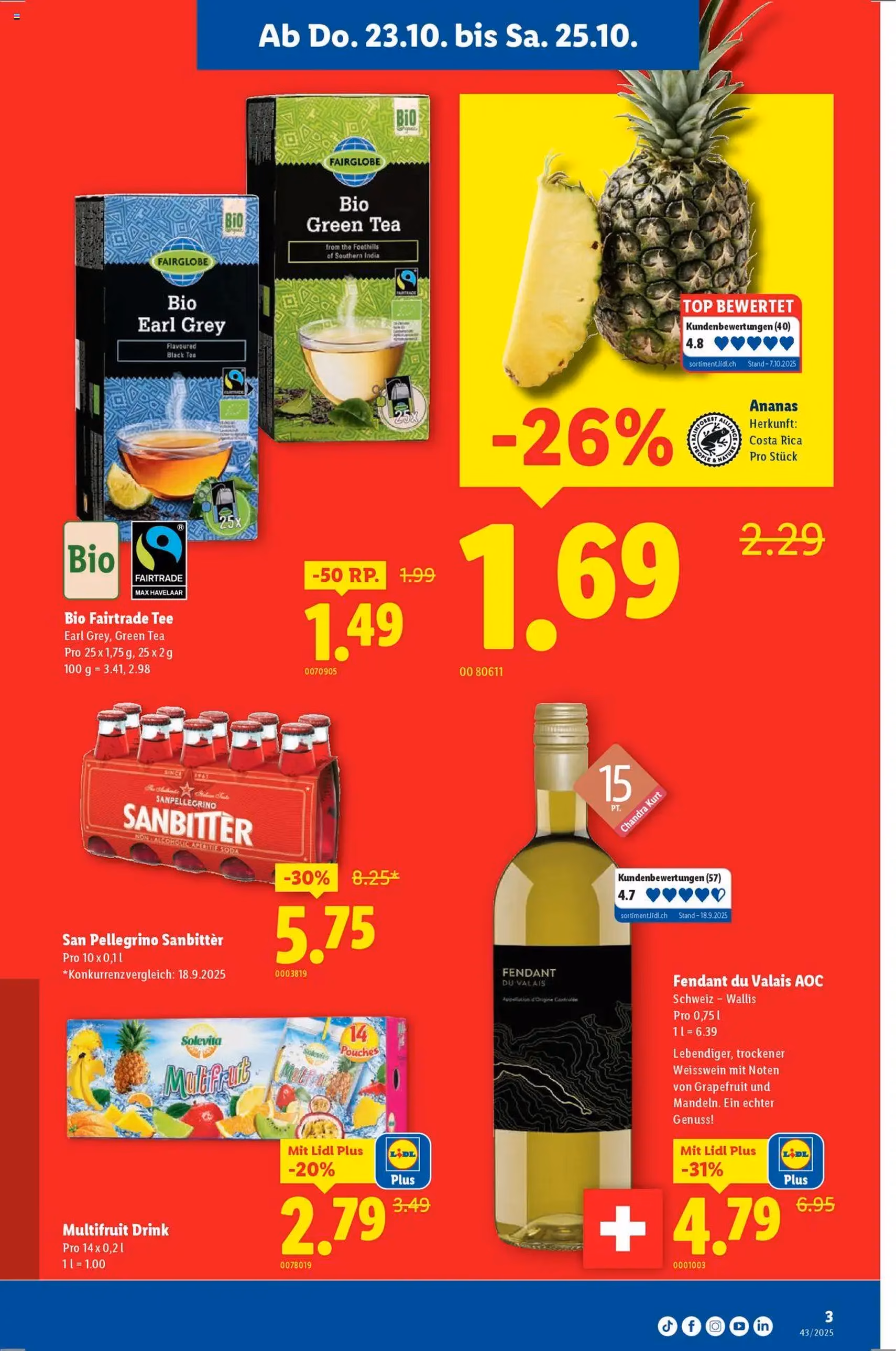 Lidl Aktionen - Gültiger Prospekt ab 23.10.2025, Seite 3 von insgesamt 32
