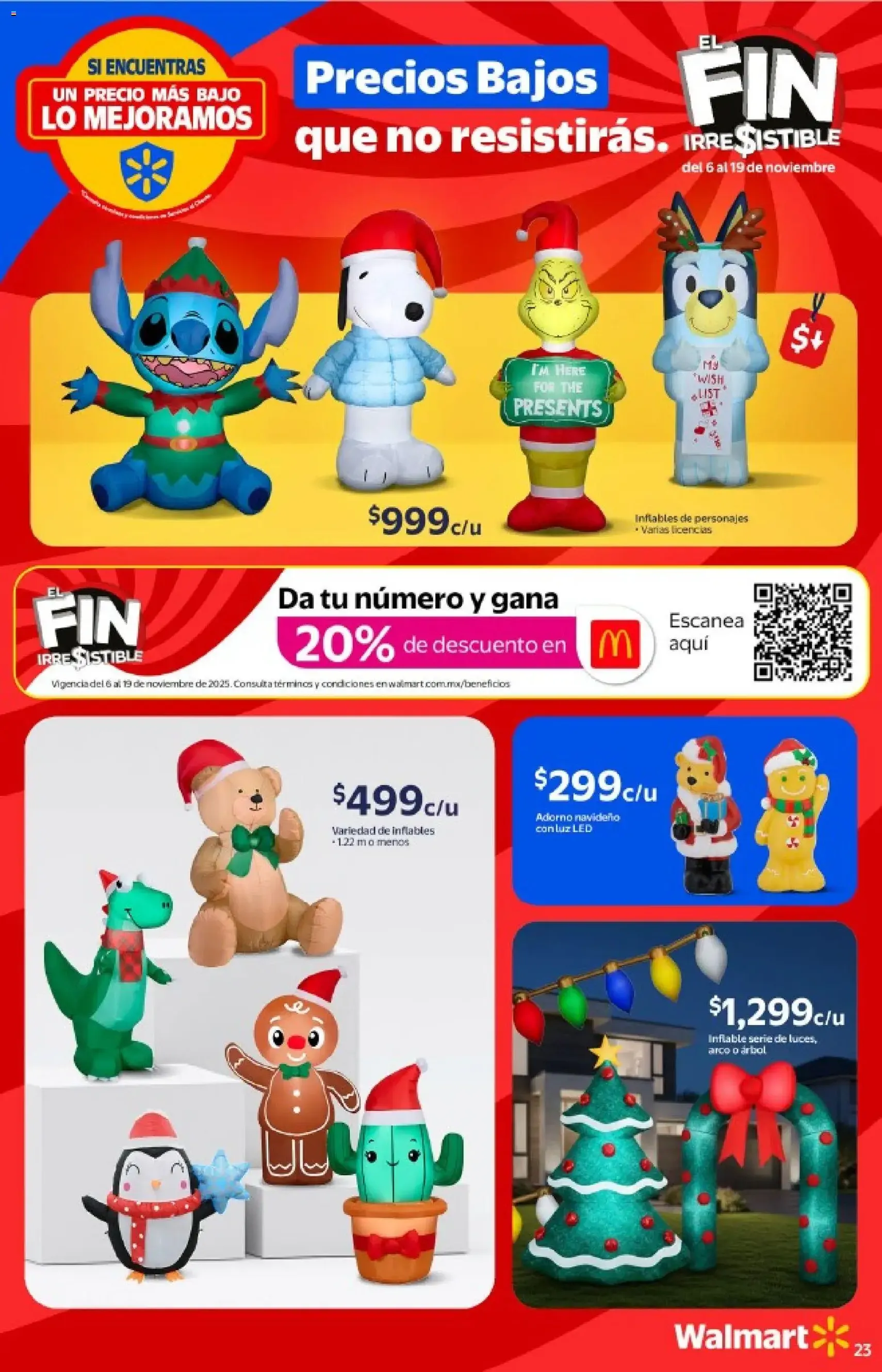 Walmart Buen Fin - folleto válido desde 06/11/2025 página 23 de 24