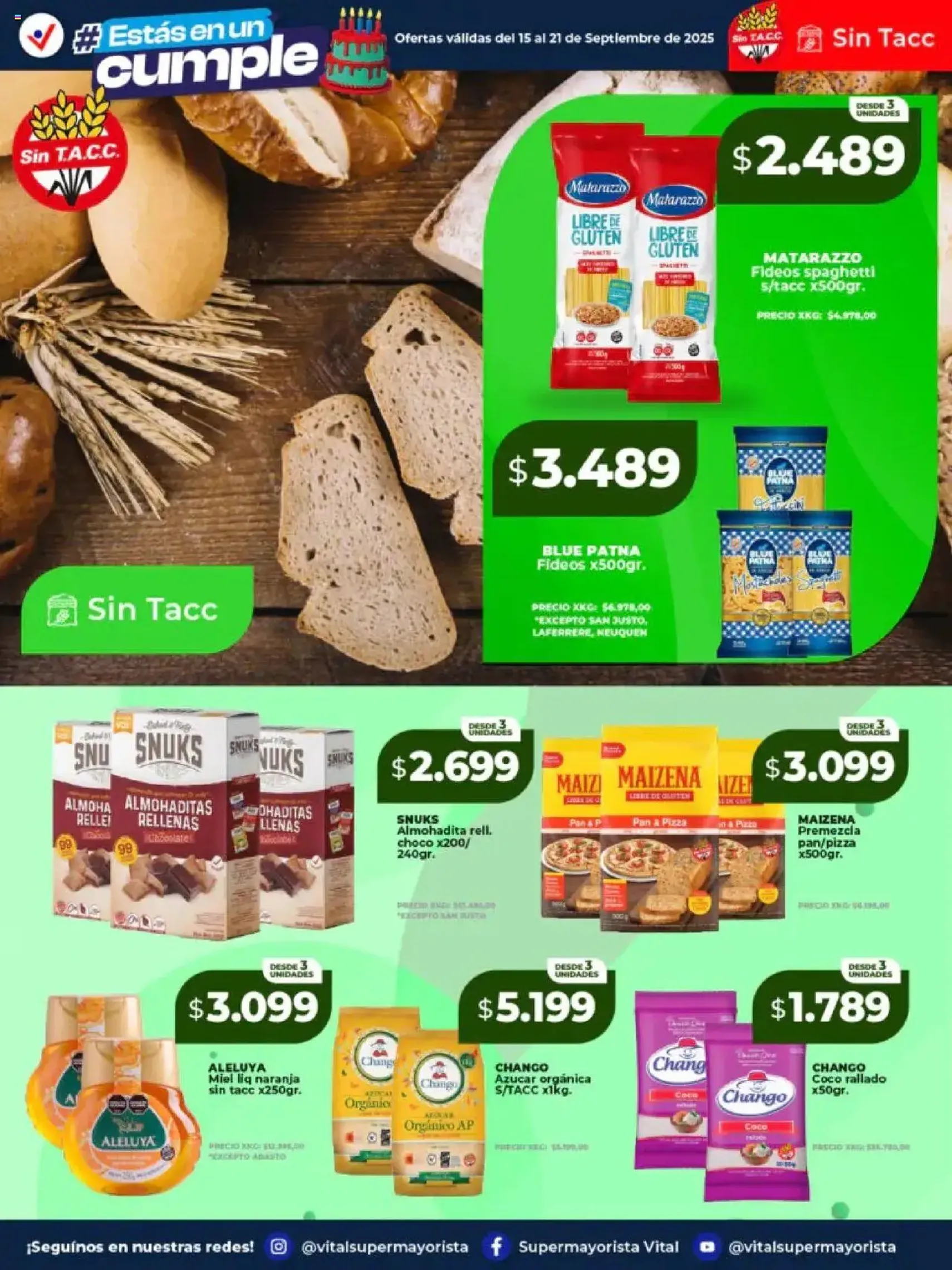 Vital - Ofertas - folleto válido desde 15/09/2025 página 16 de 22 Vital - Ofertas - folleto válido desde 15/09/2025 página 16 de 22