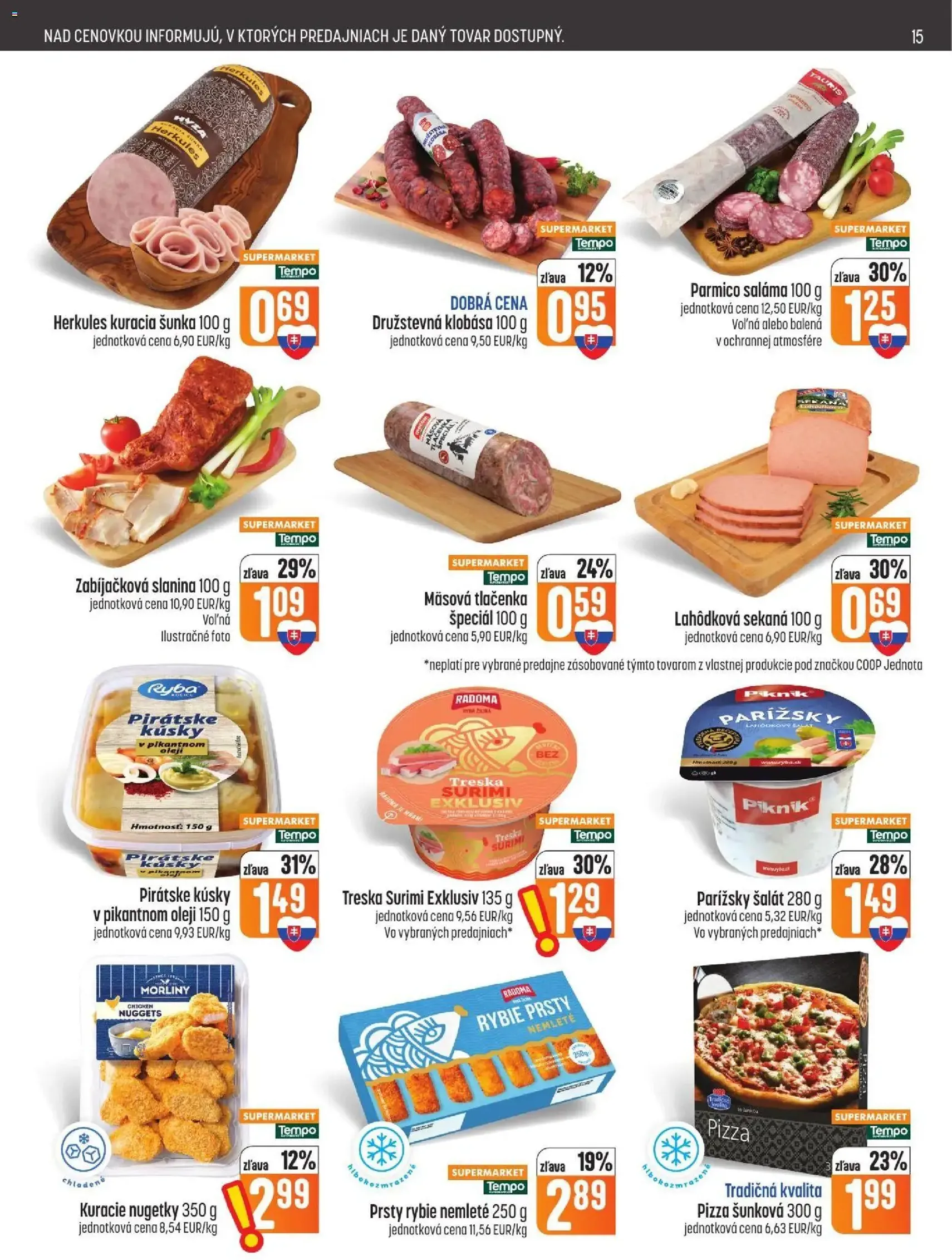 COOP Jednota leták - platný leták od 29.10.2026 strana 15 z 28