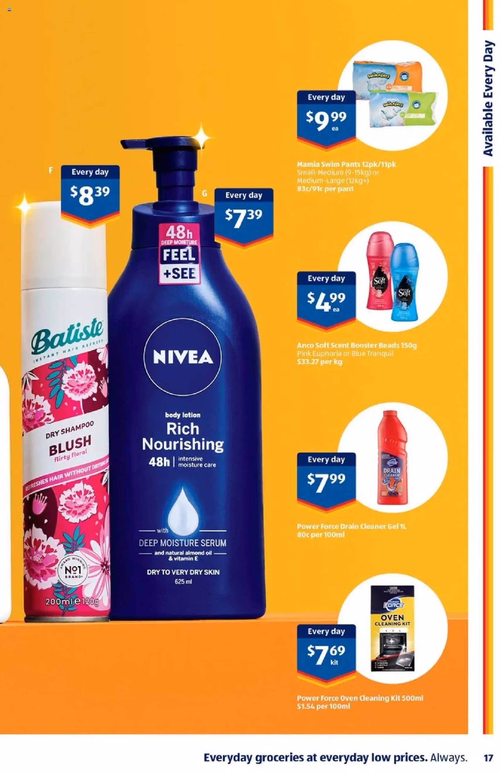 Catalogue Aldi - valid flyer from 13/08/2025, page 17 of 24 Catalogue Aldi - valid flyer from 13/08/2025, page 17 of 24