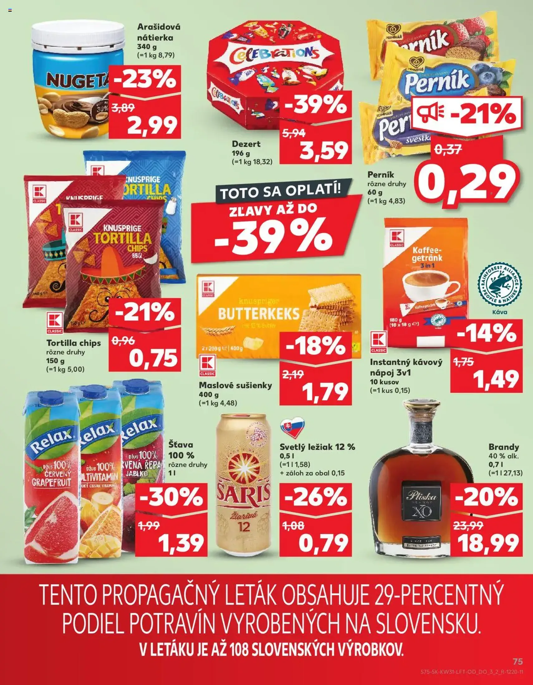 Kaufland Bratislava-Dúbravka - platný leták od 31.07.2025 strana 75 z 76