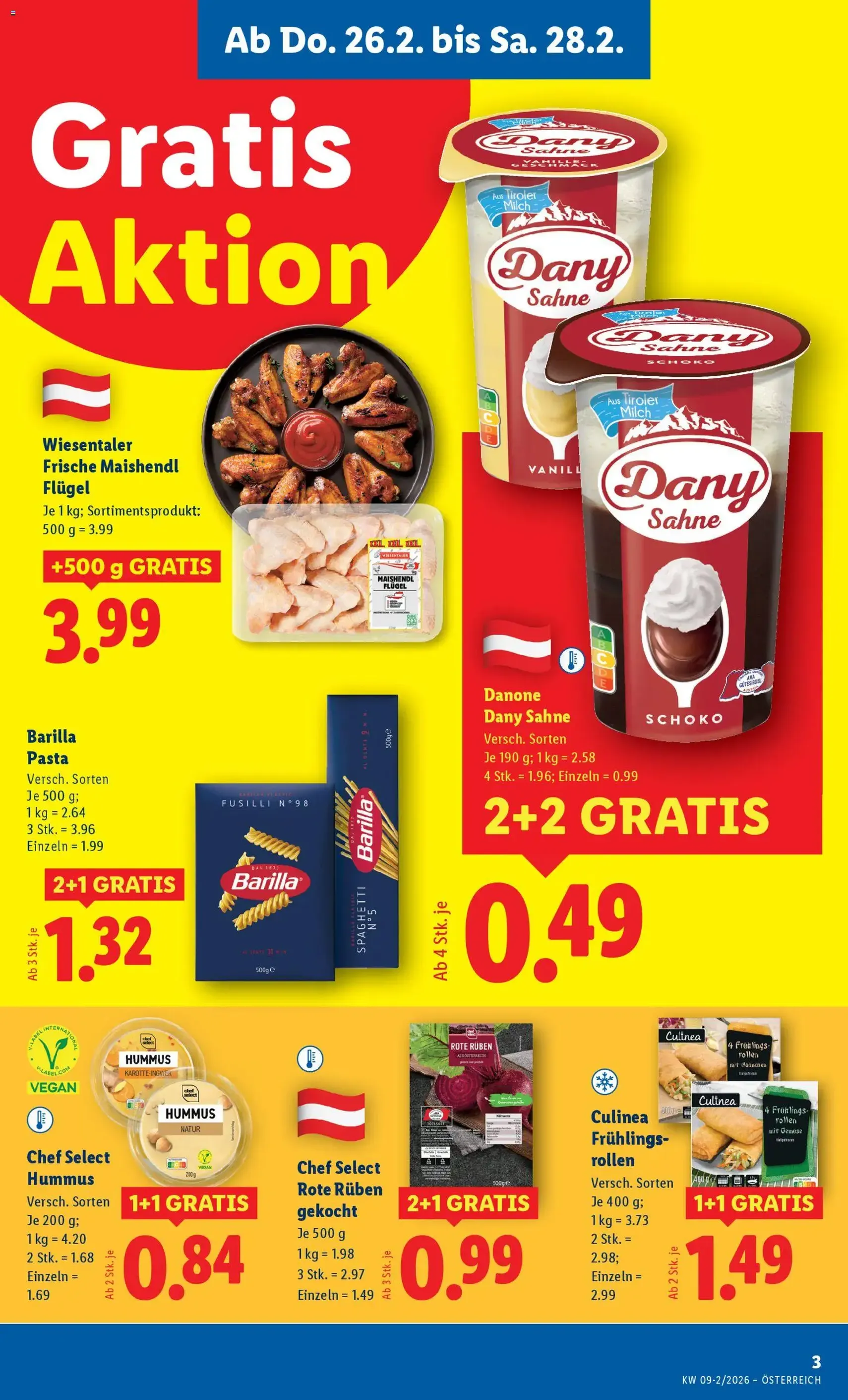 Lidl Flugblatt - Gültiger Prospekt ab 26.02.2026, Seite 3 von insgesamt 49