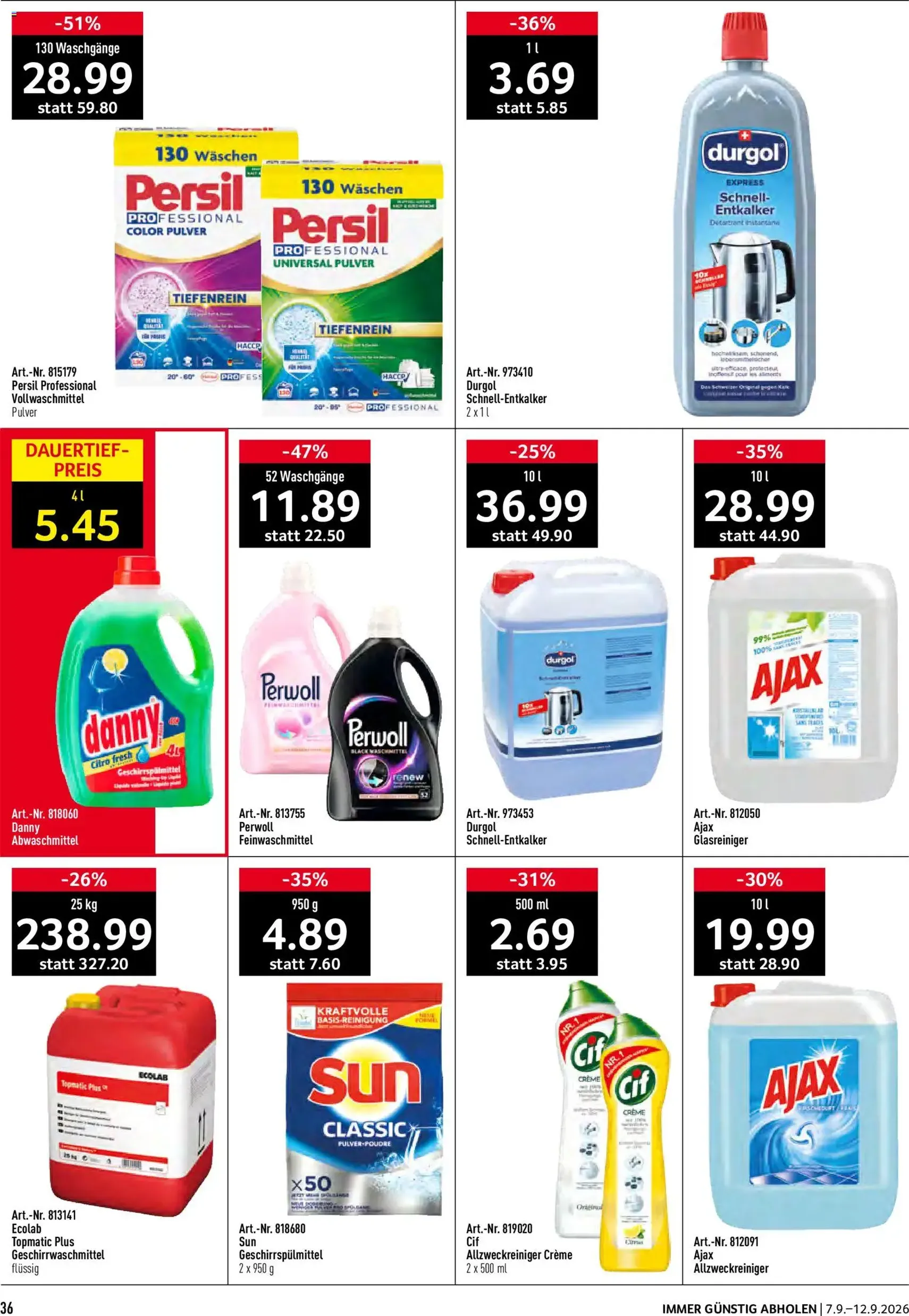 Prodega aktionen - Gültiger Prospekt ab 07.09.2026, Seite 36 von insgesamt 40