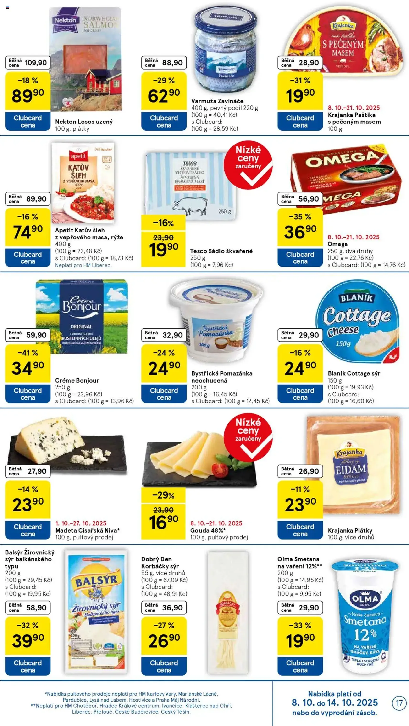 Tesco leták - Hypermarket - platný leták od 08.10.2025 strana 17 z 31