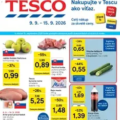 Tesco Hypermarket - leták - náhľad letáku platný od 09.09.2026
