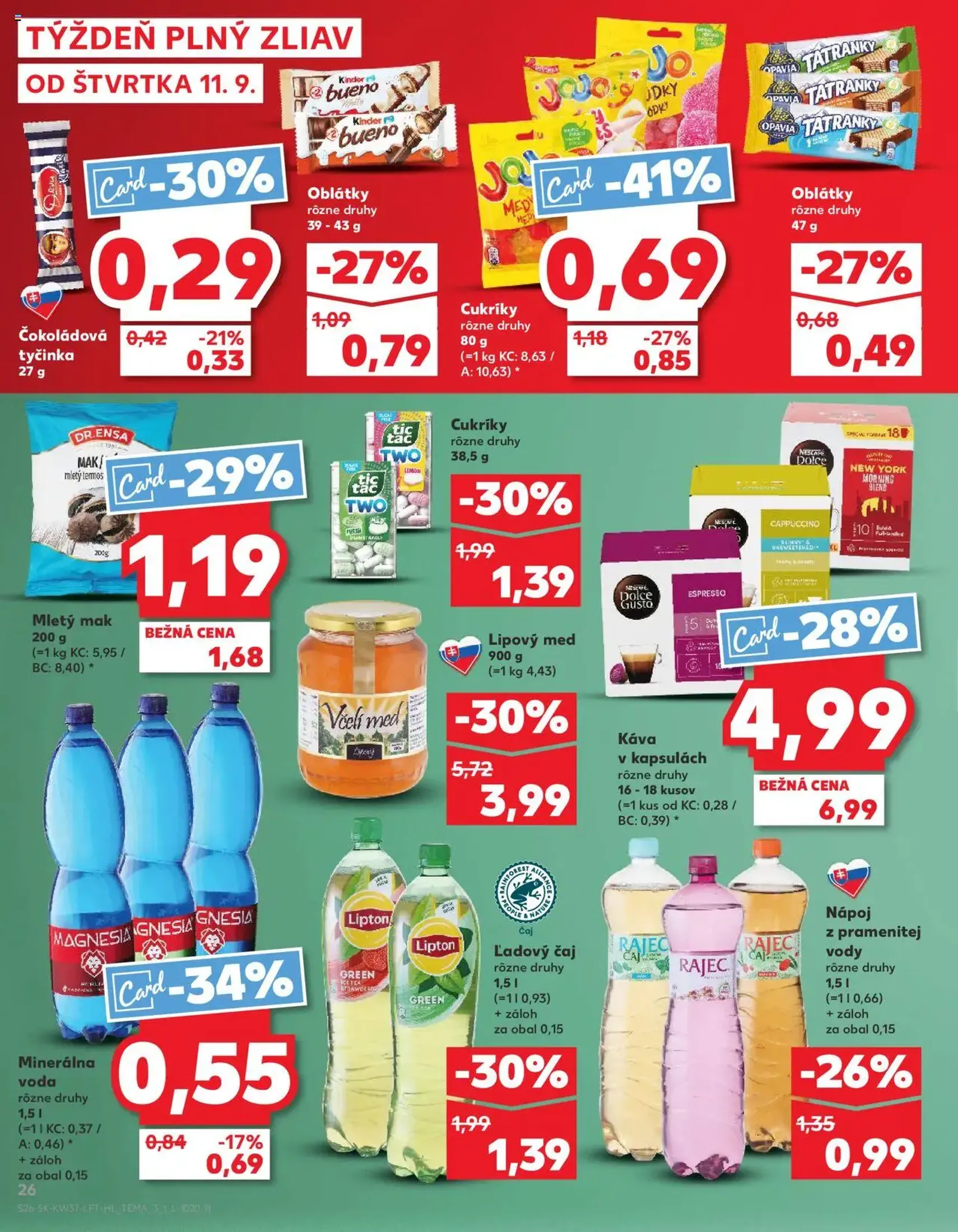 Kaufland SK Bratislava-Devínska Nová Ves - 2025.09.11. érvényes szórólap 26 oldal 78 oldalból Kaufland SK Bratislava-Devínska Nová Ves - 2025.09.11. érvényes szórólap 26 oldal 78 oldalból