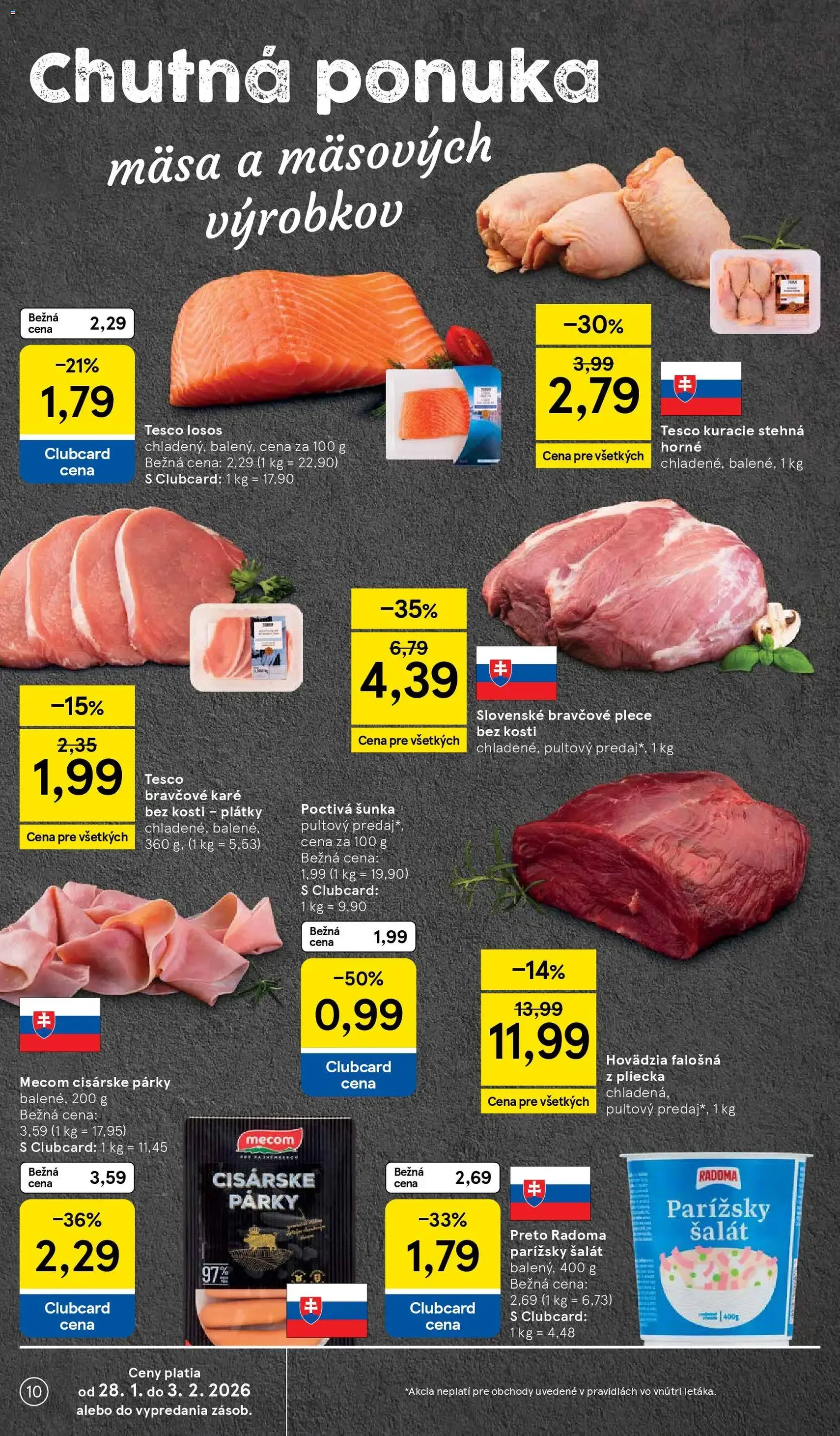 Tesco Hypermarket - leták - platný leták od 28.01.2026 strana 10 z 39