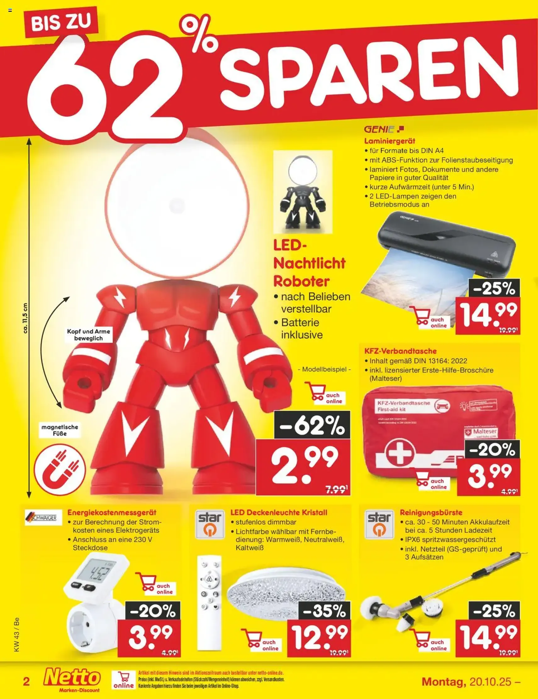 Netto Marken-Discount Prospekt - Gültiger Prospekt ab 20.10.2025, Seite 32 von insgesamt 69 Netto Marken-Discount Prospekt - Gültiger Prospekt ab 20.10.2025, Seite 32 von insgesamt 69