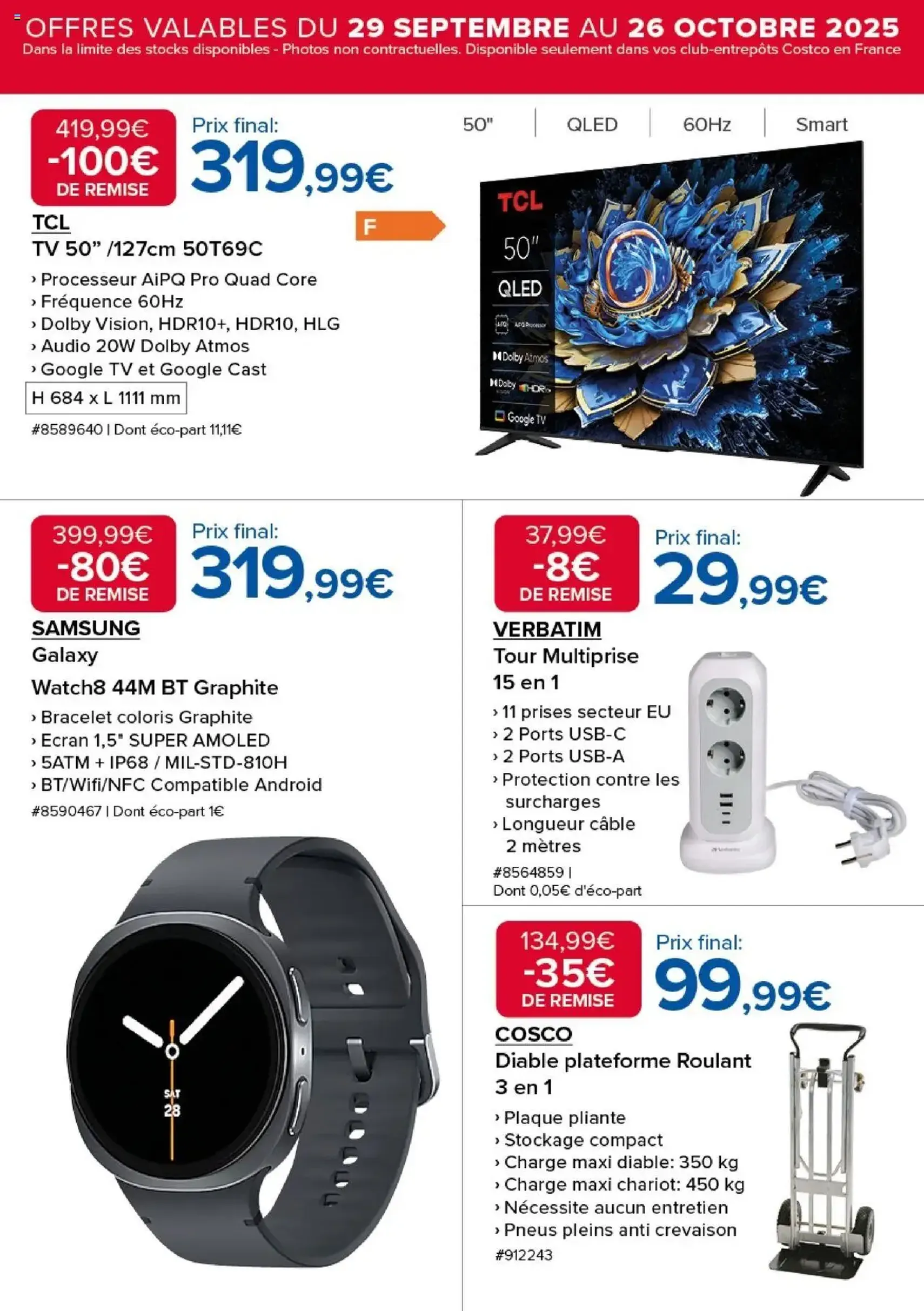 Costco catalogue - brochure valable à partir du 29/09/2025, page 2 sur 24