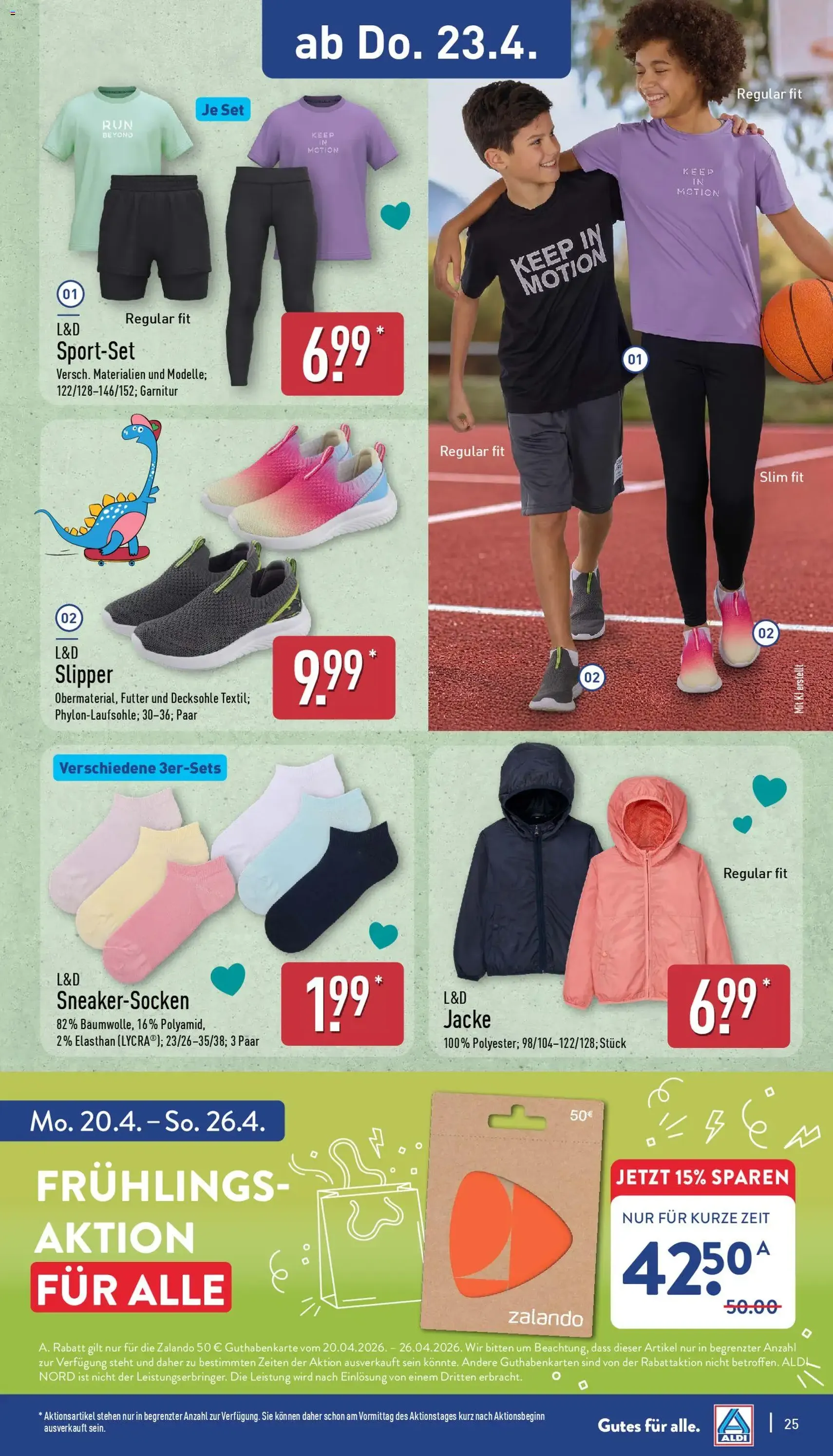 Aldi Prospekt - Gültiger Prospekt ab 20.04.2026, Seite 25 von insgesamt 39
