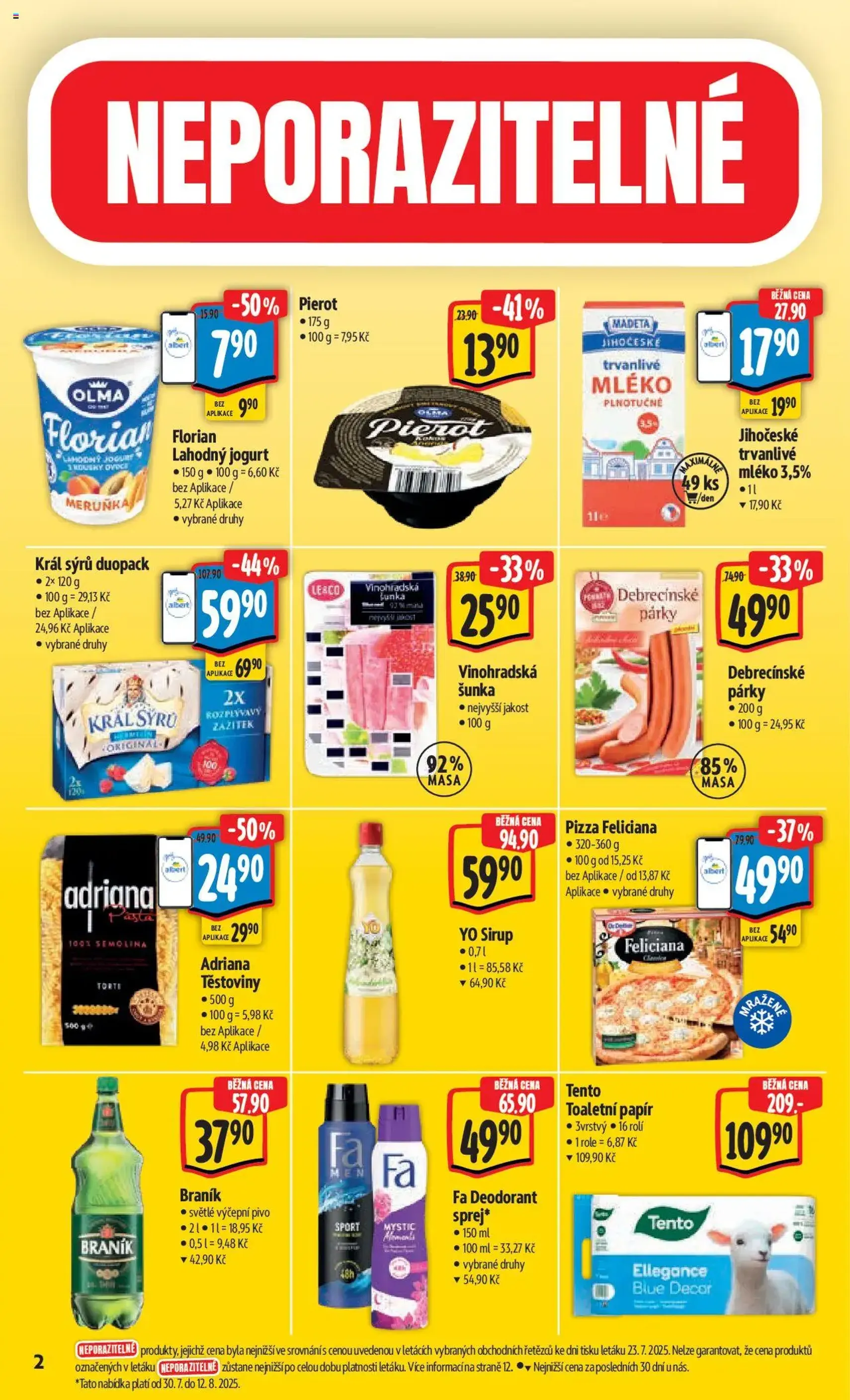 Albert leták - Hypermarket - platný leták od 30.07.2025 strana 6 z 40