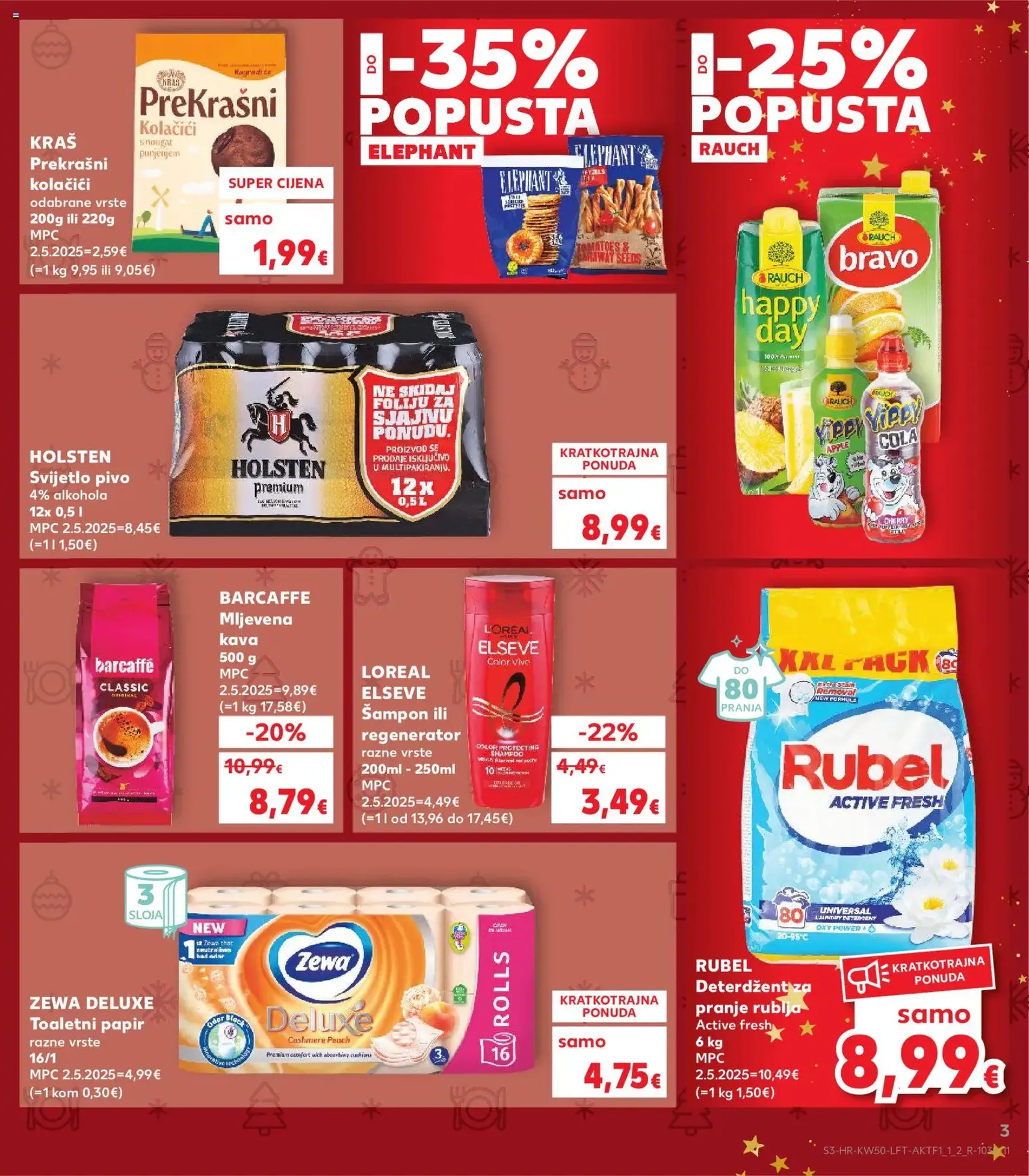 Kaufland HR Akciós újság - 2025.12.10. érvényes szórólap 3 oldal 40 oldalból