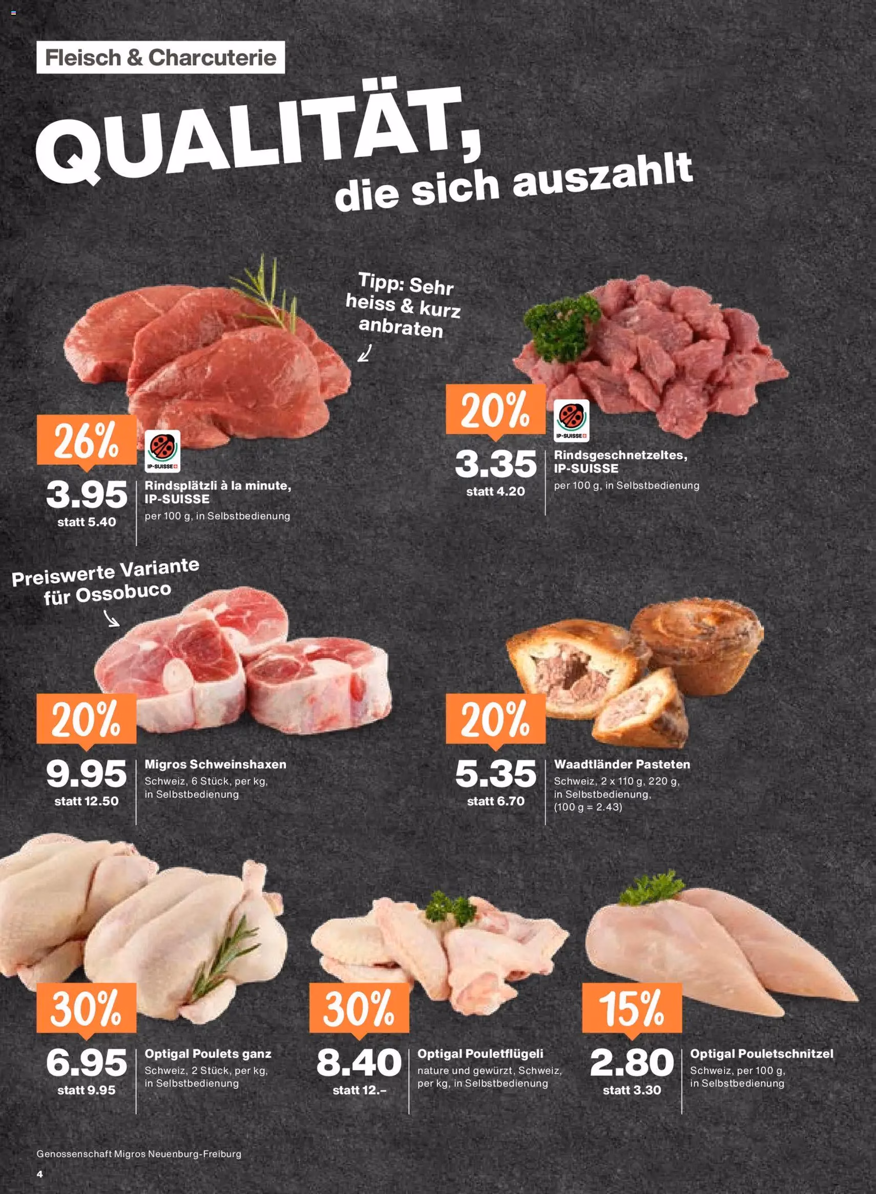 Migros Aktionen - Gültiger Prospekt ab 20.01.2026, Seite 4 von insgesamt 24