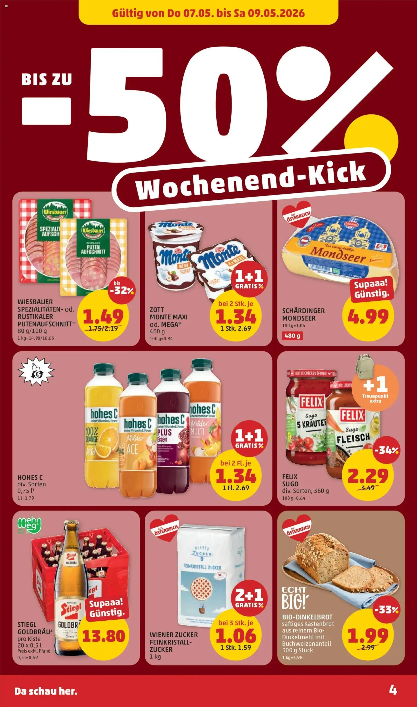Penny Markt - Flugblatt - Gültiger Prospekt ab 07.05.2026, Seite 4 von insgesamt 28