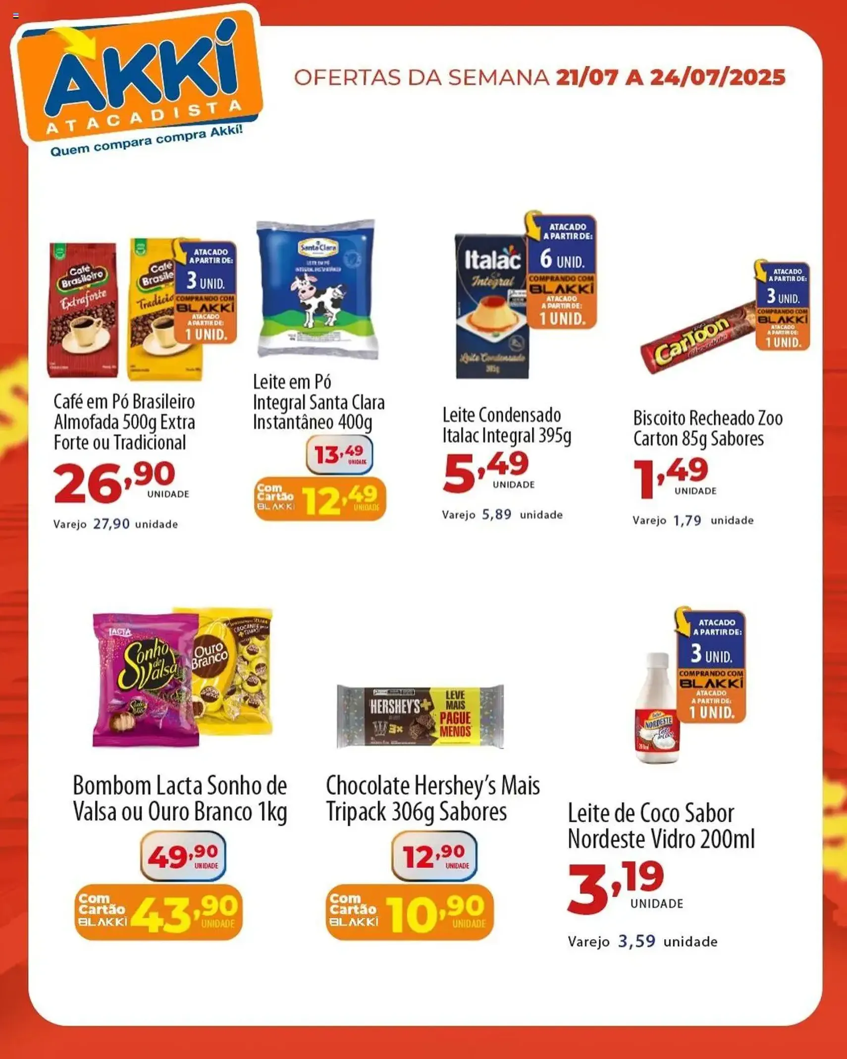 Akki Atacadista - Ofertas da semana - folheto válido a partir de 21/07/2025 página 4 de 6 Akki Atacadista - Ofertas da semana - folheto válido a partir de 21/07/2025 página 4 de 6
