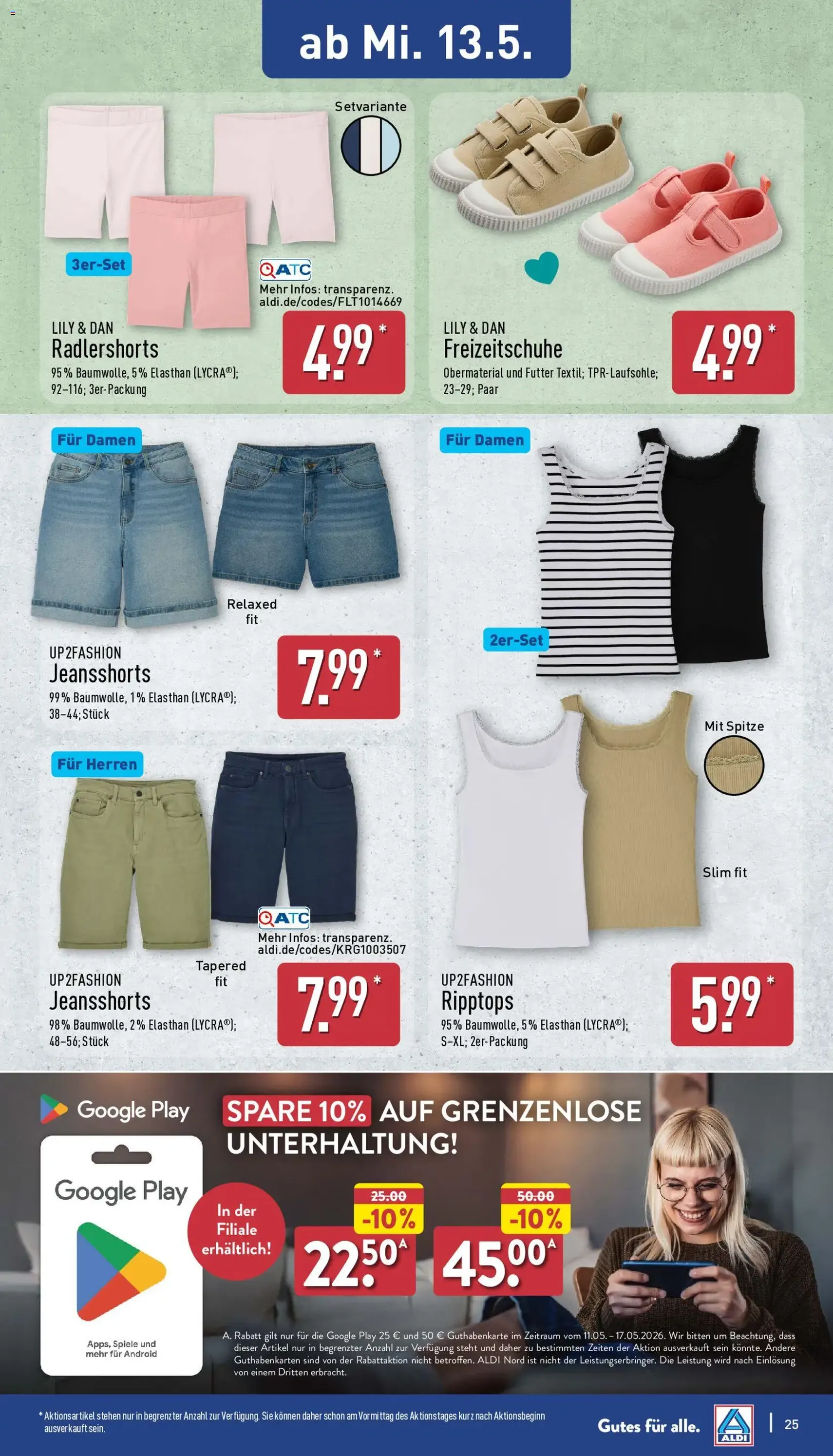 Aldi Prospekt - Gültiger Prospekt ab 11.05.2026, Seite 25 von insgesamt 43
