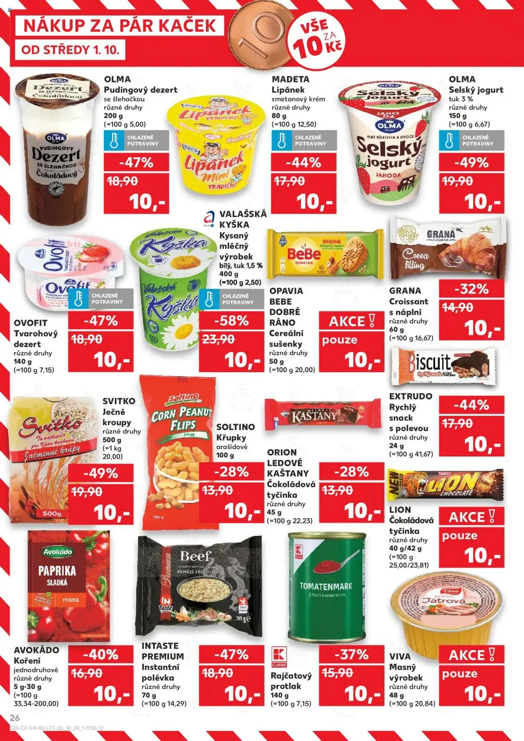 Kaufland leták - platný leták od 01.10.2025 strana 26 z 90