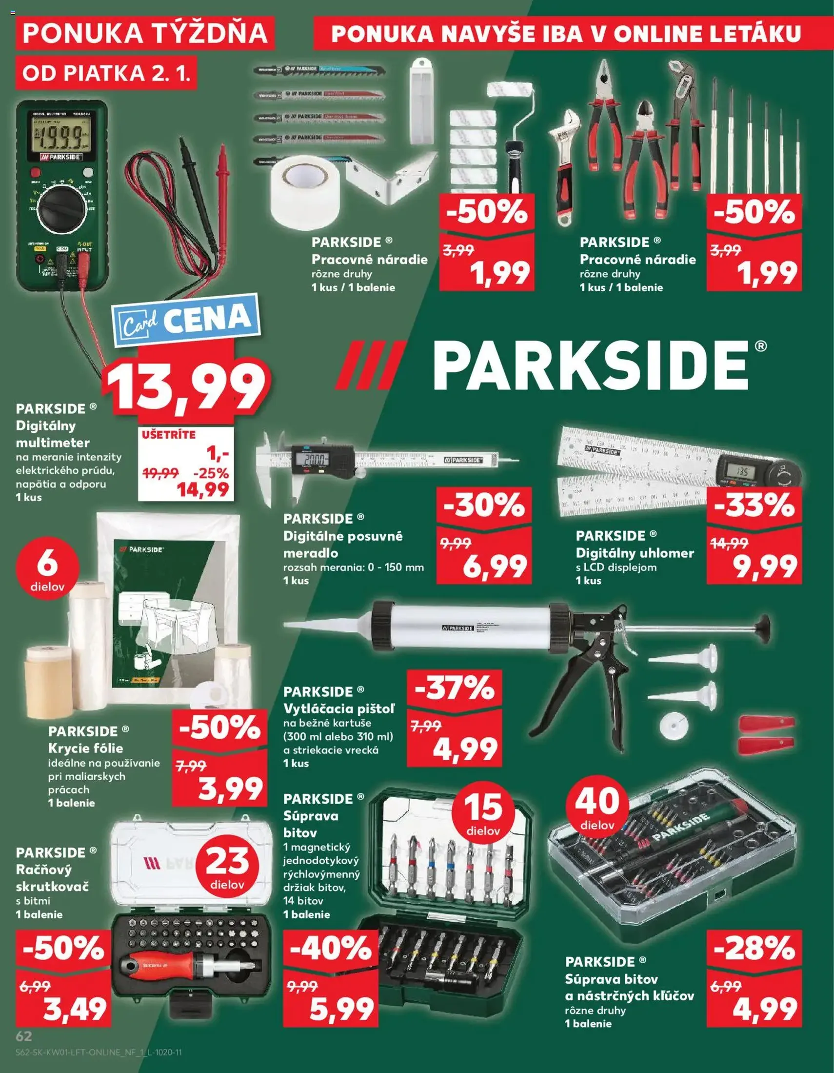 Kaufland SK Akciós újság - 2026.01.02. érvényes szórólap 62 oldal 72 oldalból