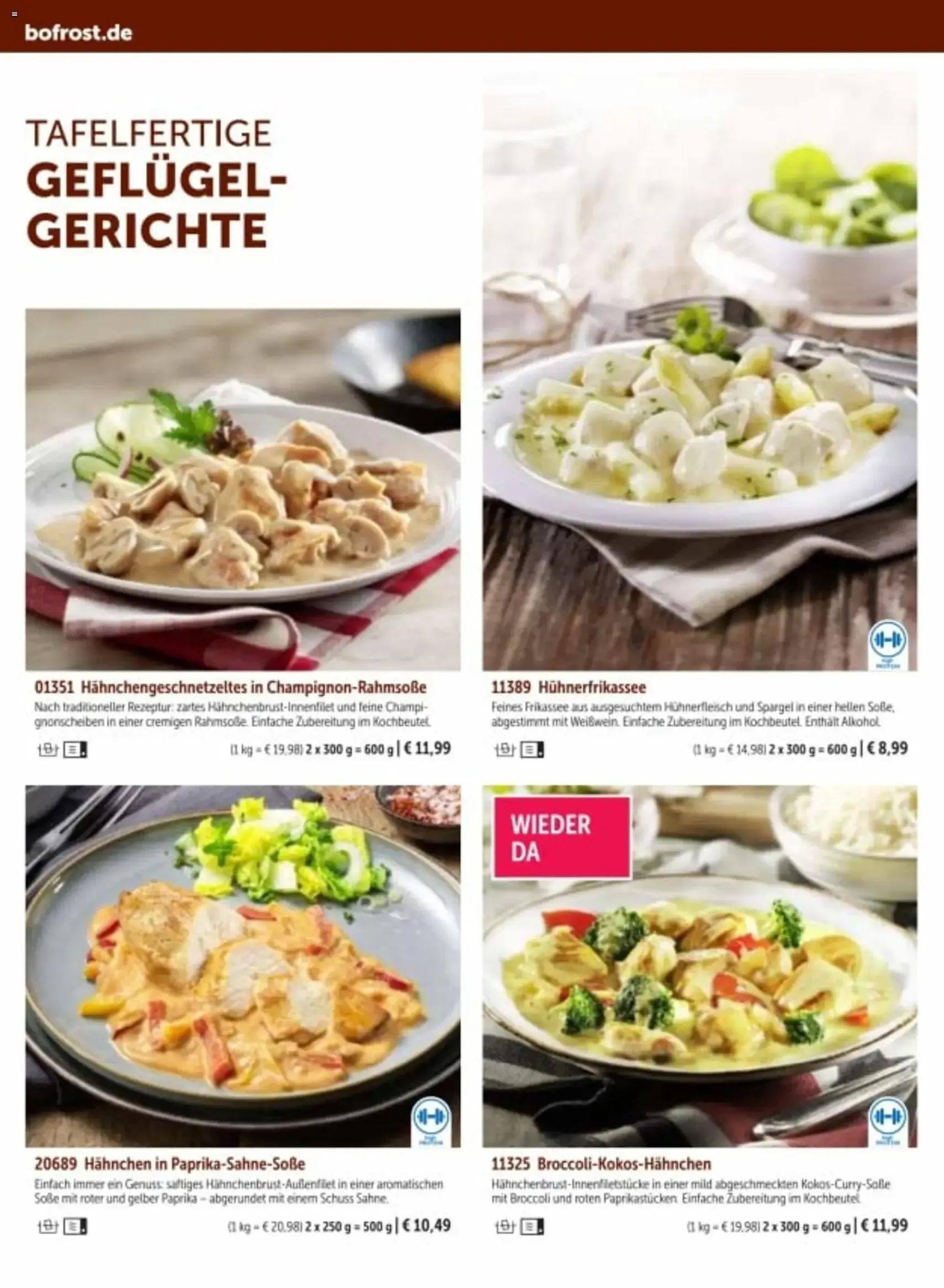 Bofrost Katalog - Gültiger Prospekt ab 06.03.2026, Seite 84 von insgesamt 150