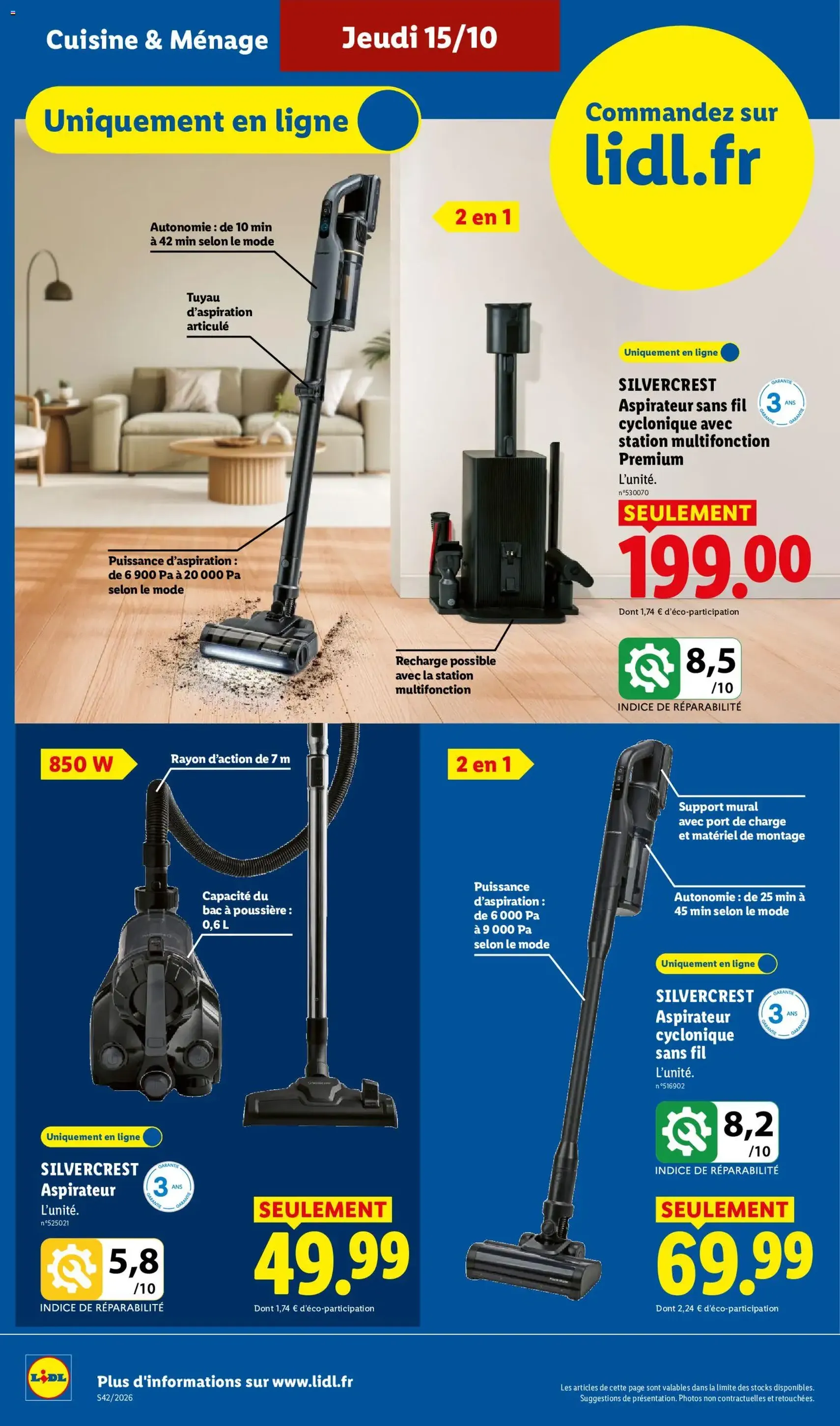 LIDL catalogue - brochure valable à partir du 15/10/2026, page 26 sur 64
