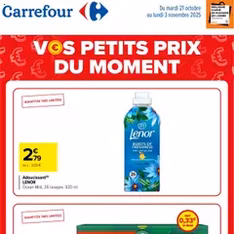 Carrefour catalogue Vos petits prix du moment - Prévisualisation du catalogue valable à partir du 21/10/2025