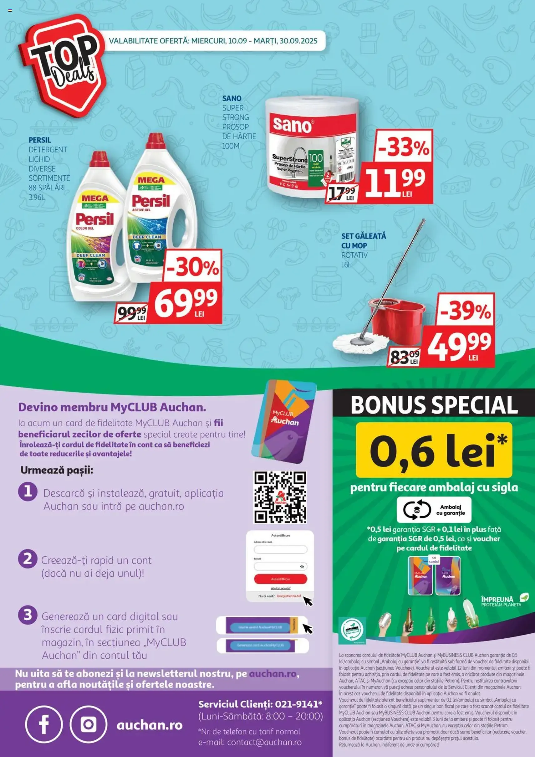 Catalog Auchan - cataloage valabile începând cu 10.09.2025 pagina 26 din 26 Catalog Auchan - cataloage valabile începând cu 10.09.2025 pagina 26 din 26