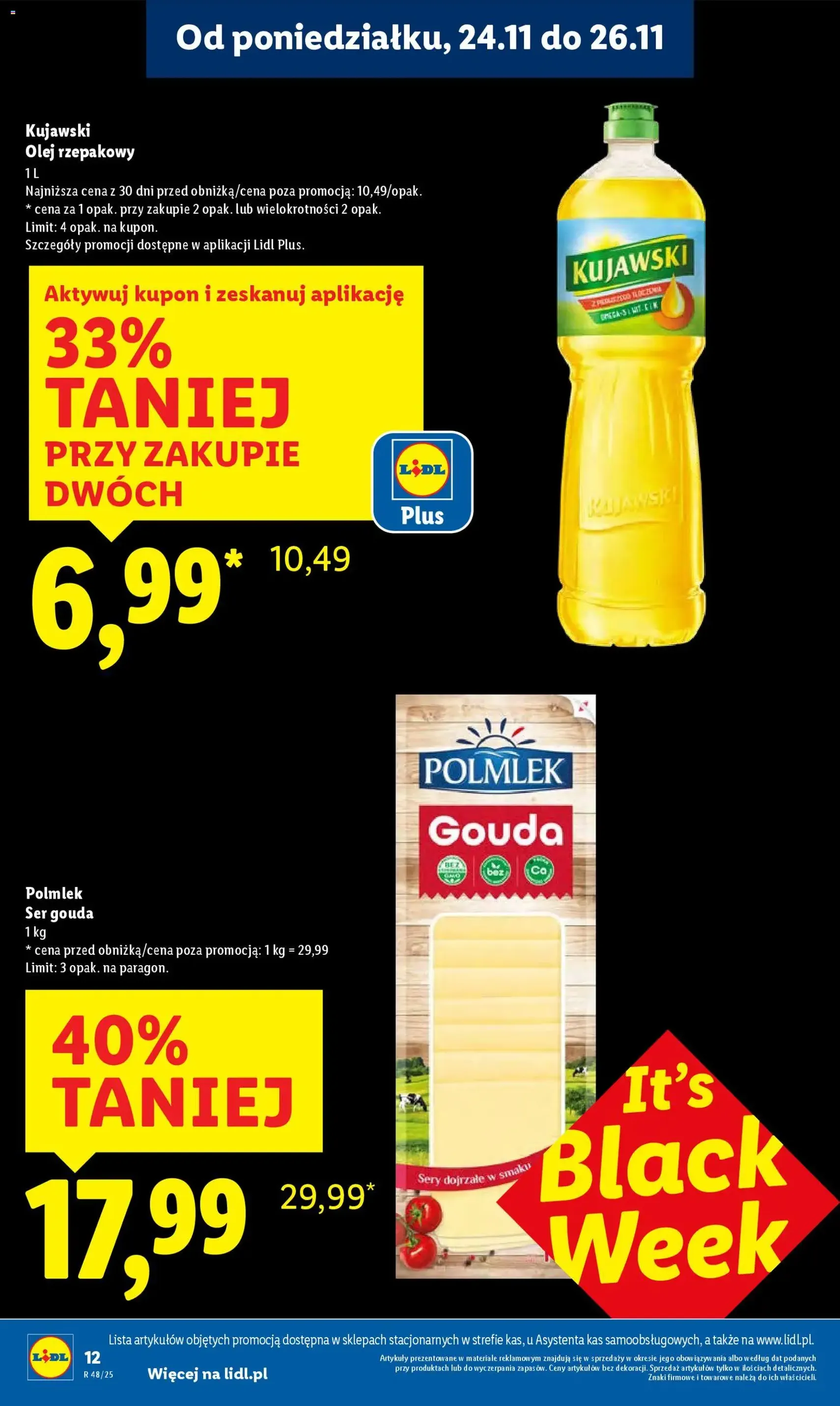 Lidl Black Friday - ważny gazetka od 24.11.2025 strona 12 z 68
