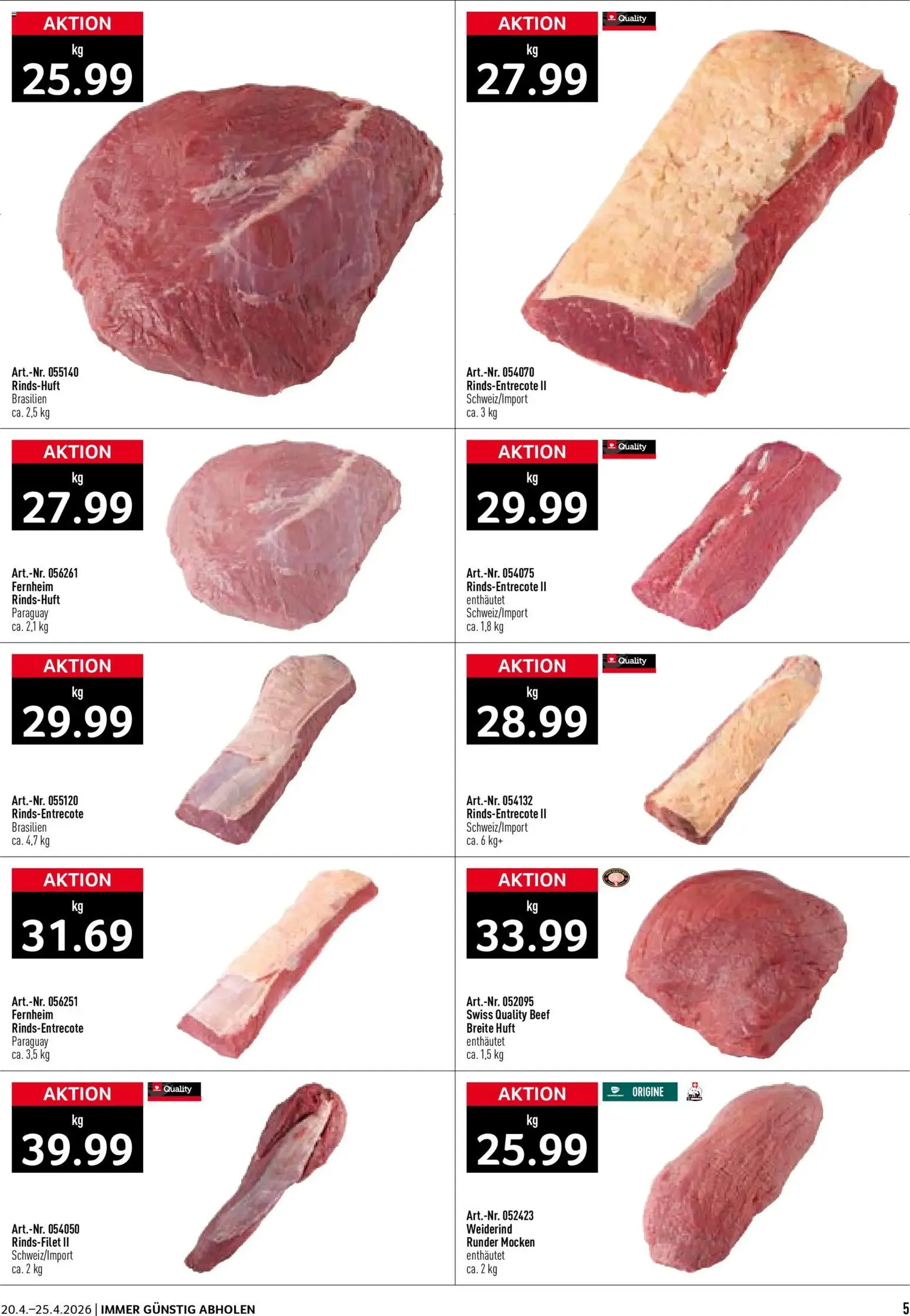 Prodega aktionen - Gültiger Prospekt ab 20.04.2026, Seite 5 von insgesamt 36