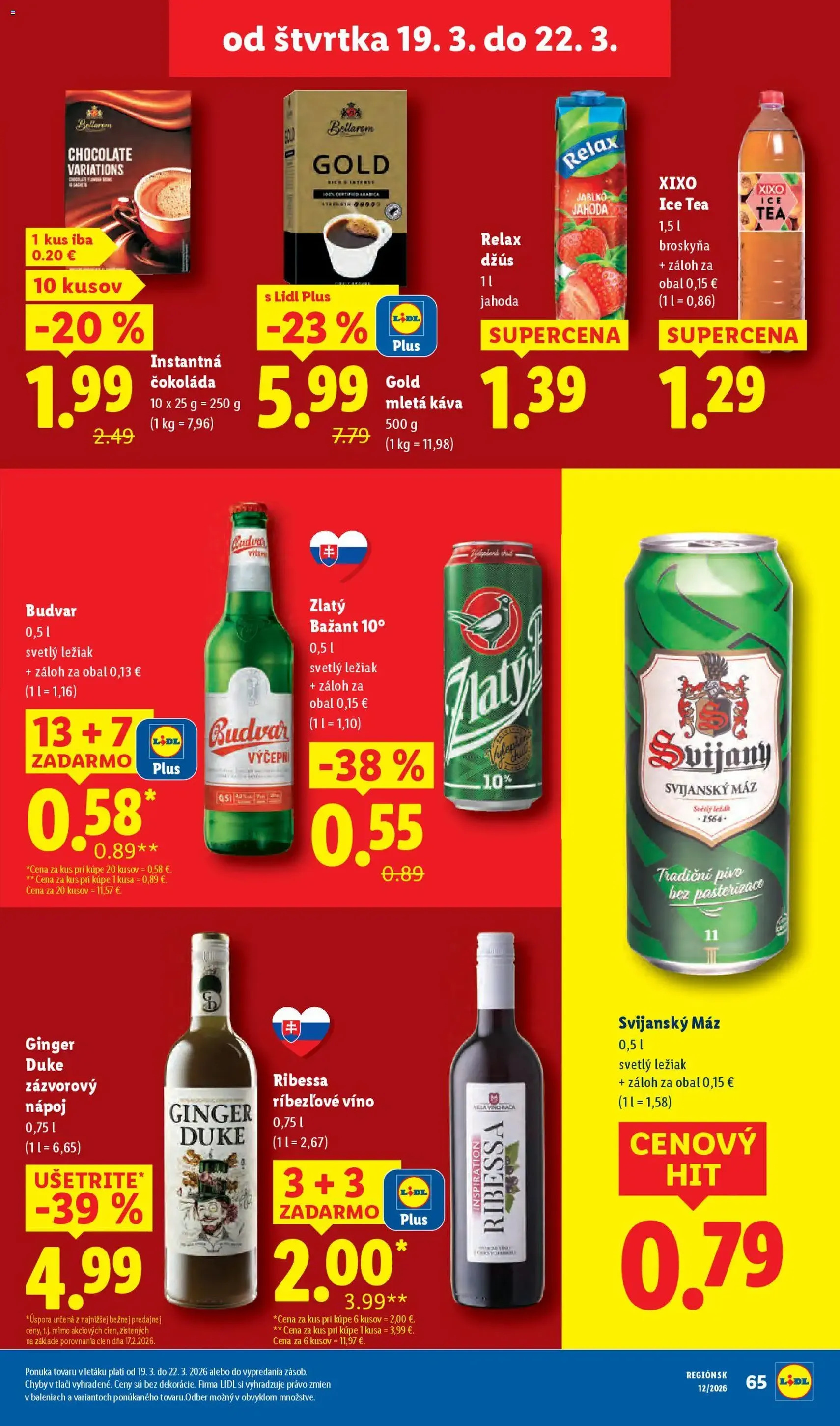 Lidl leták - platný leták od 19.03.2026 strana 19 z 112
