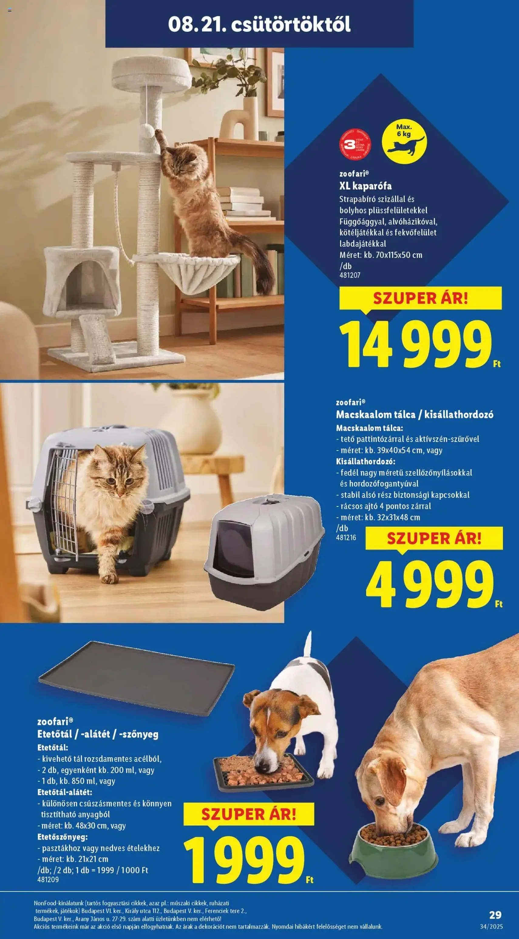 Lidl Akciós újság - 2025.08.21. érvényes szórólap 29 oldal 70 oldalból