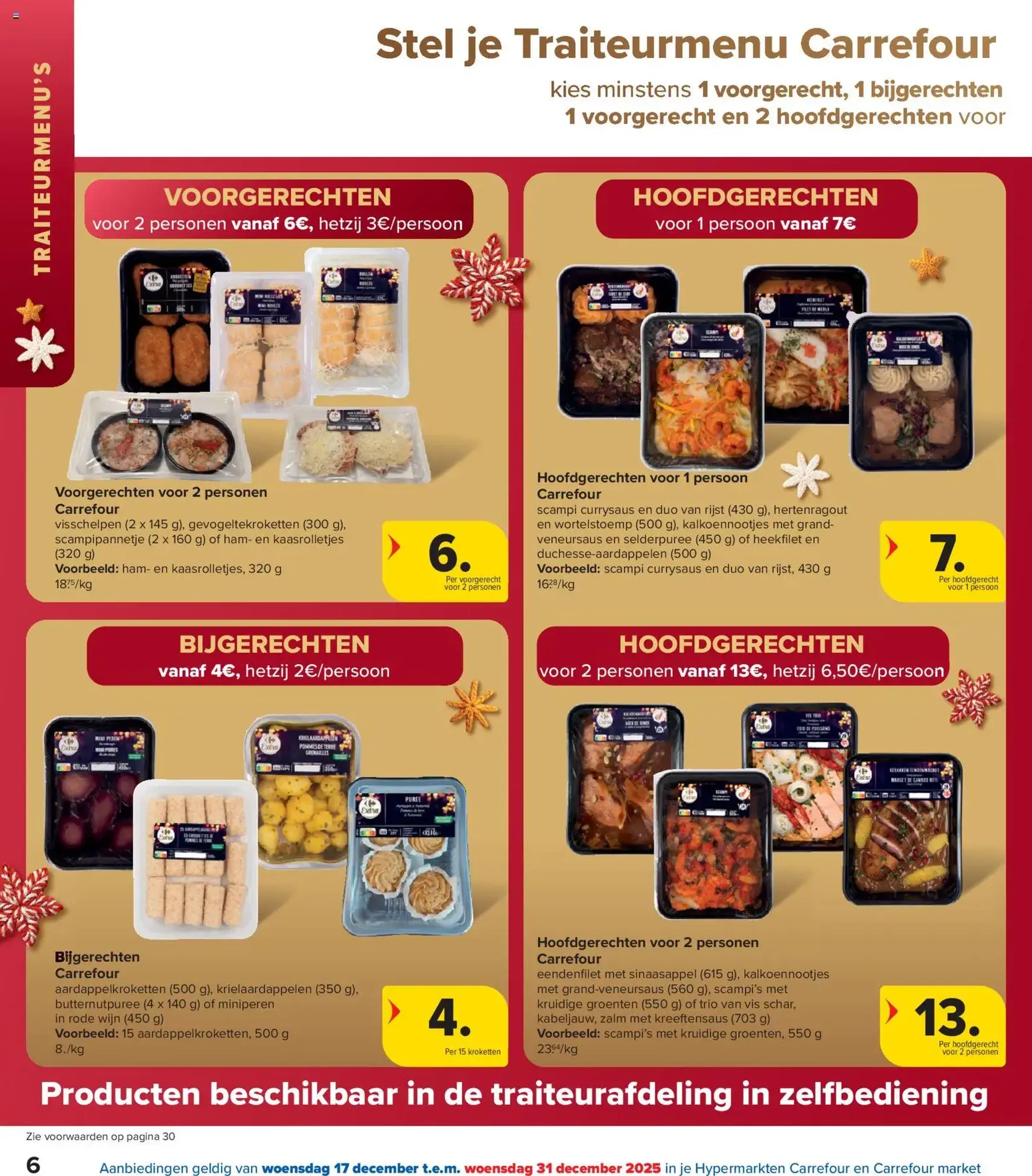 Carrefour market folder week 51 - geldige folder vanaf 17/12/2025 pagina 6 van 32