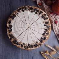foto voor het recept Pompoen cheesecake met room topping 5/11