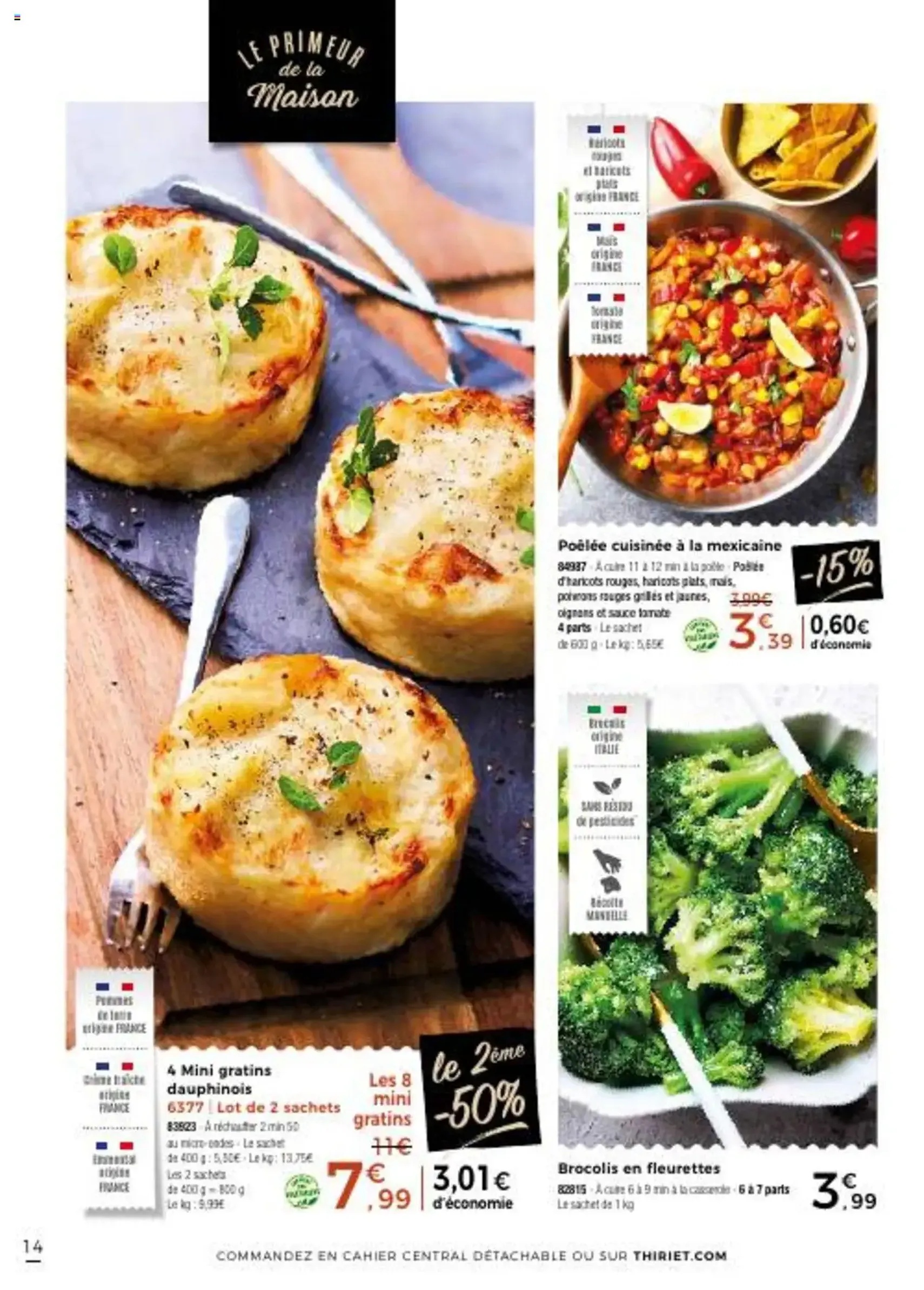 Thiriet catalogue livraison à domicile - brochure valable à partir du 11/07/2025, page 14 sur 80 Thiriet catalogue livraison à domicile - brochure valable à partir du 11/07/2025, page 14 sur 80