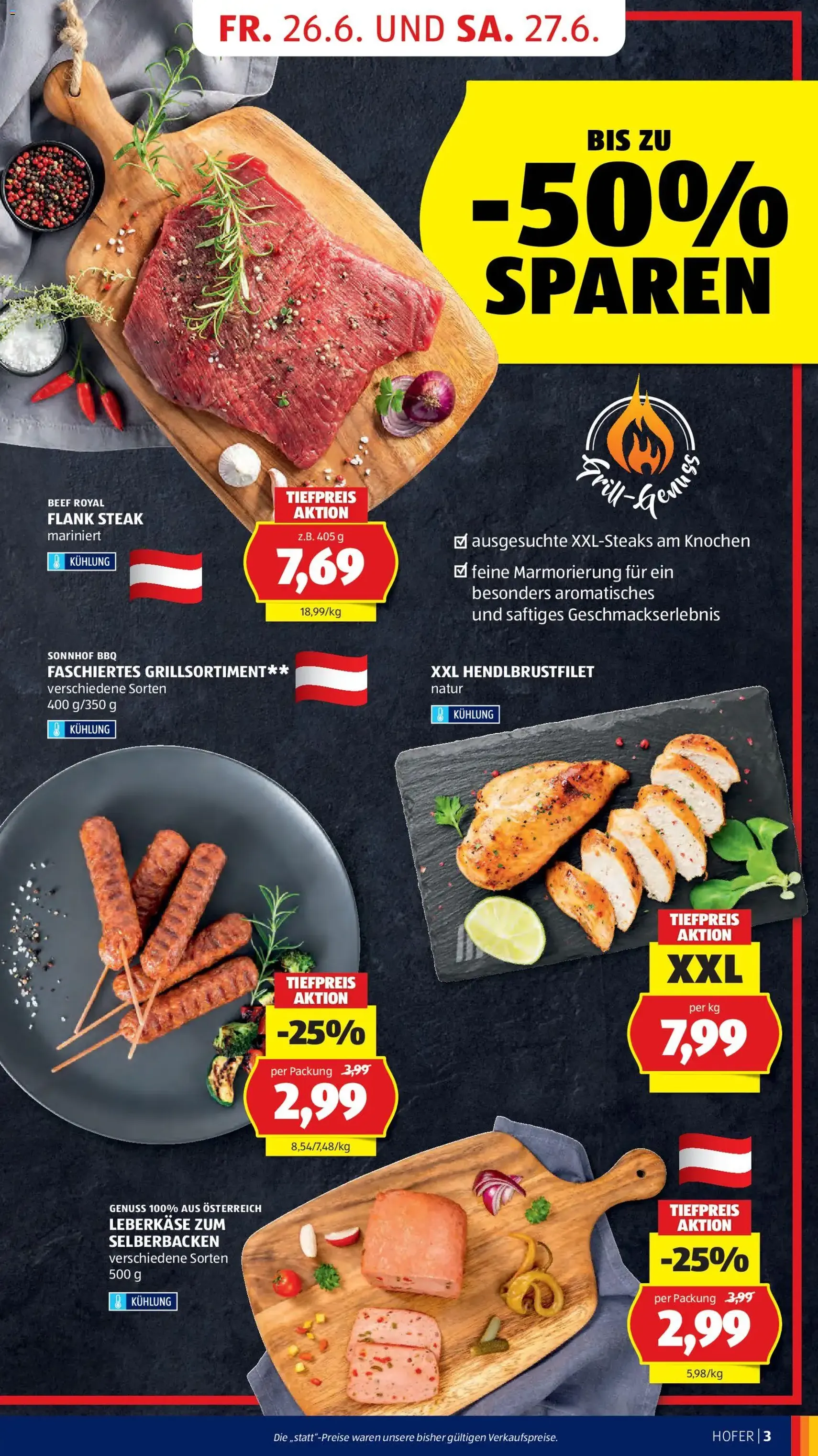 Hofer Flugblatt - Gültiger Prospekt ab 26.06.2026, Seite 7 von insgesamt 41
