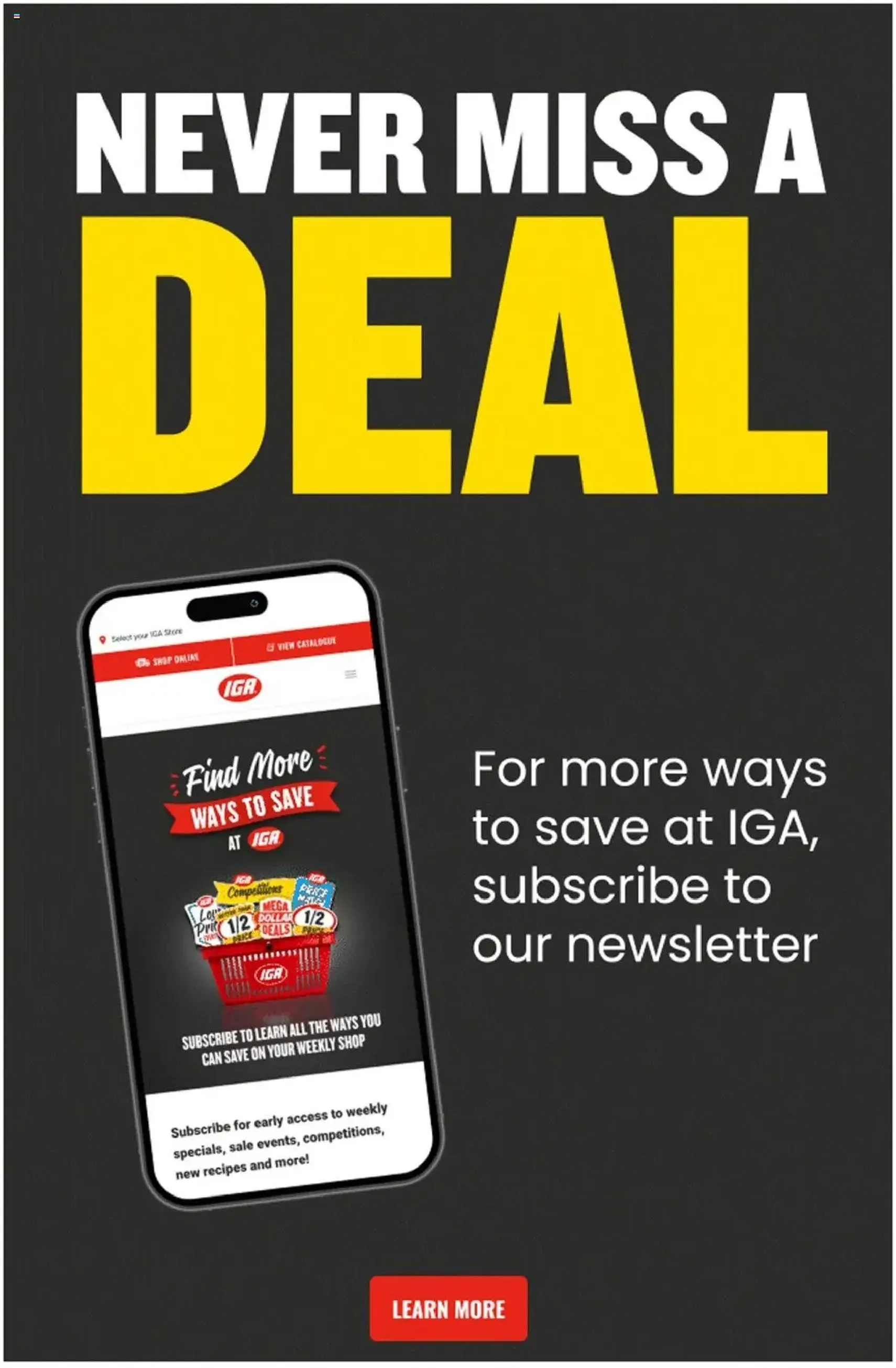 IGA Catalogue VIC - valid flyer from 23/07/2025, page 39 of 39 IGA Catalogue VIC - valid flyer from 23/07/2025, page 39 of 39