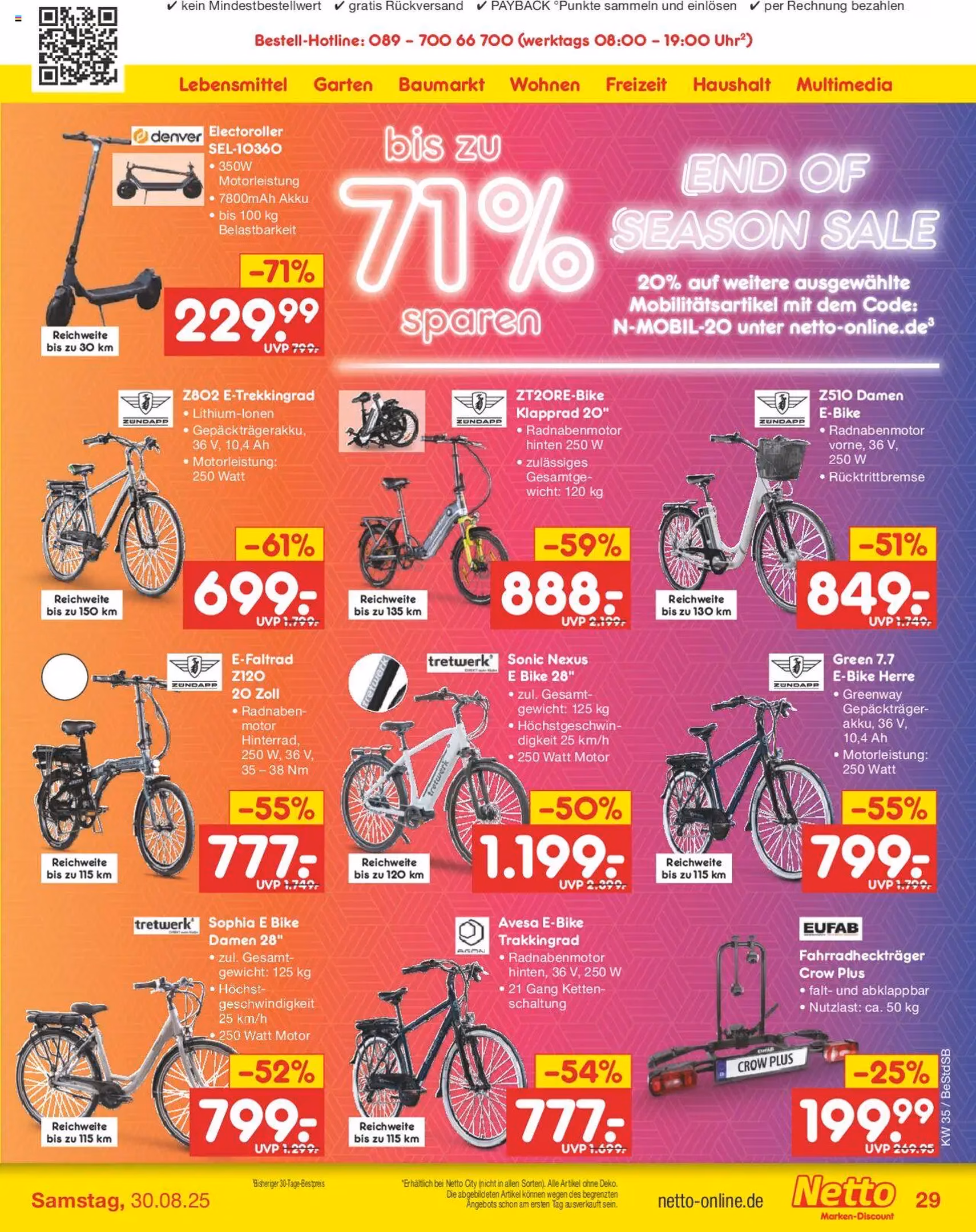 Netto Marken-Discount Prospekt - Gültiger Prospekt ab 25.08.2025, Seite 43 von insgesamt 65