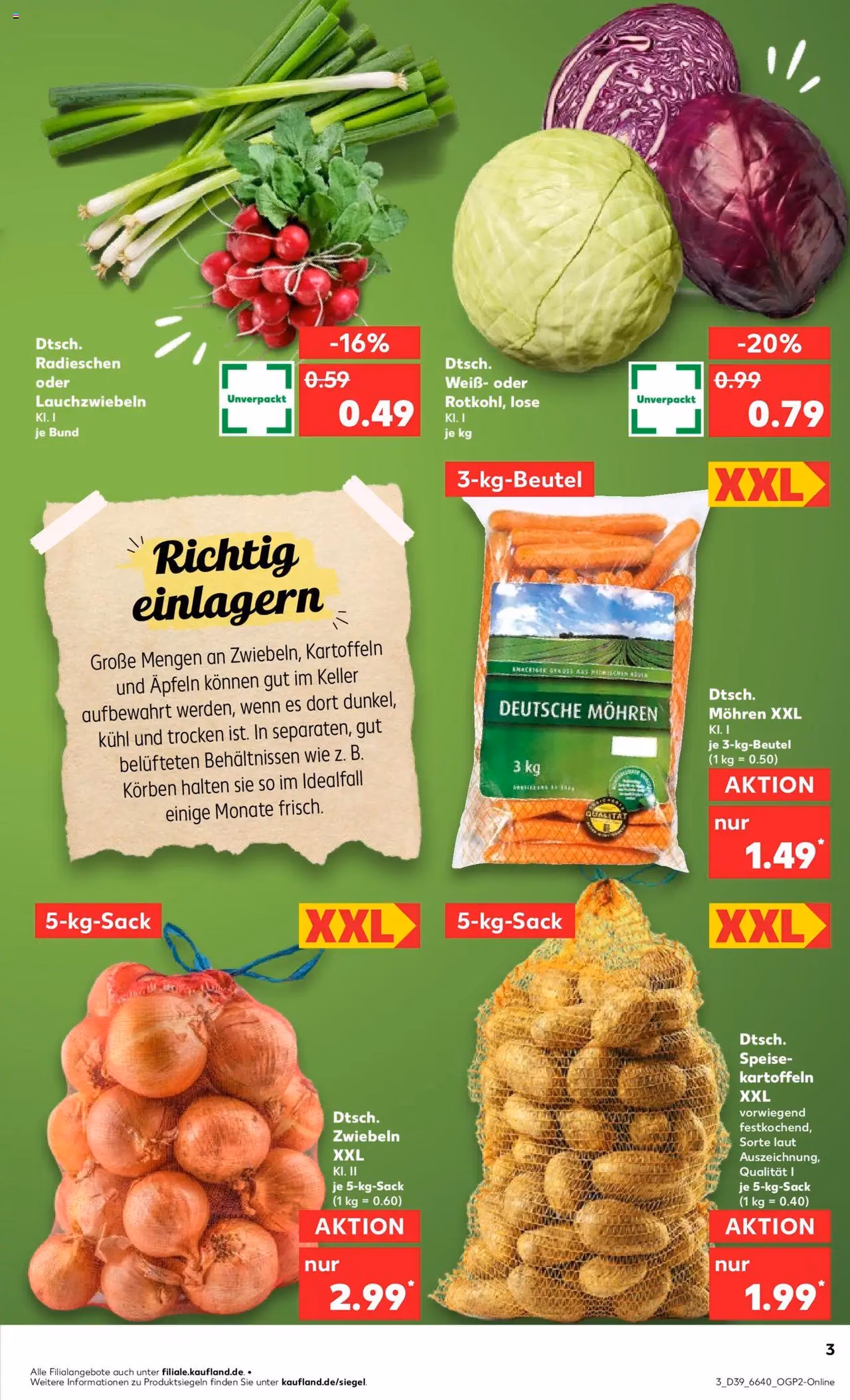 Kaufland Prospekt - Gültiger Prospekt ab 25.09.2025, Seite 3 von insgesamt 60