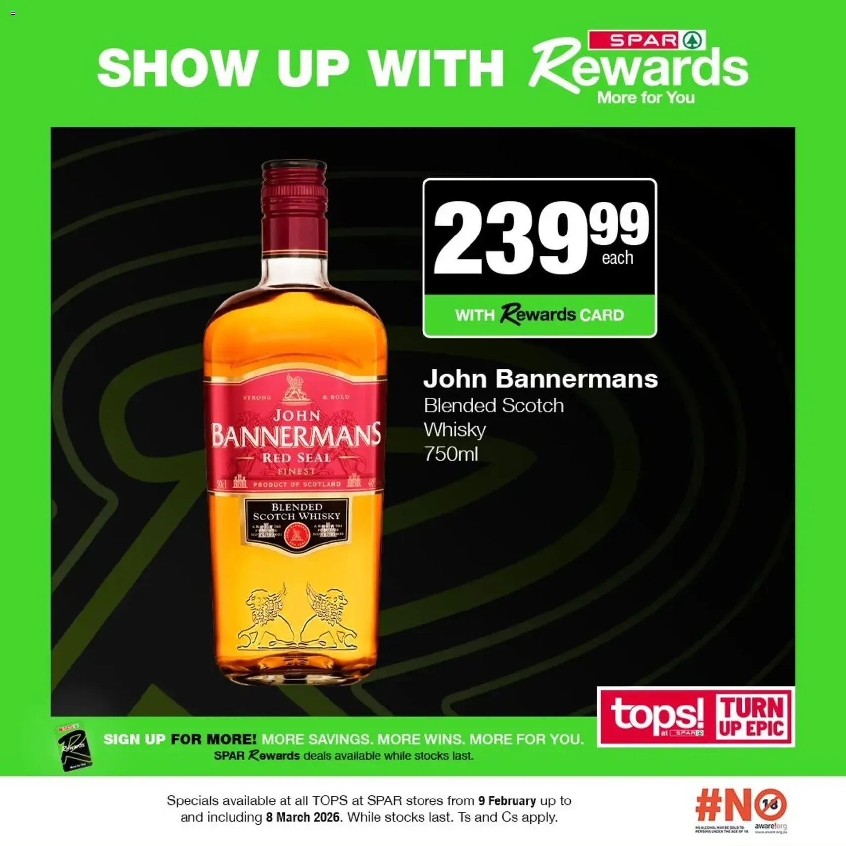 Tops at Spar Show up with More Deals - valid flyer from 09/02/2026, page 3 of 12