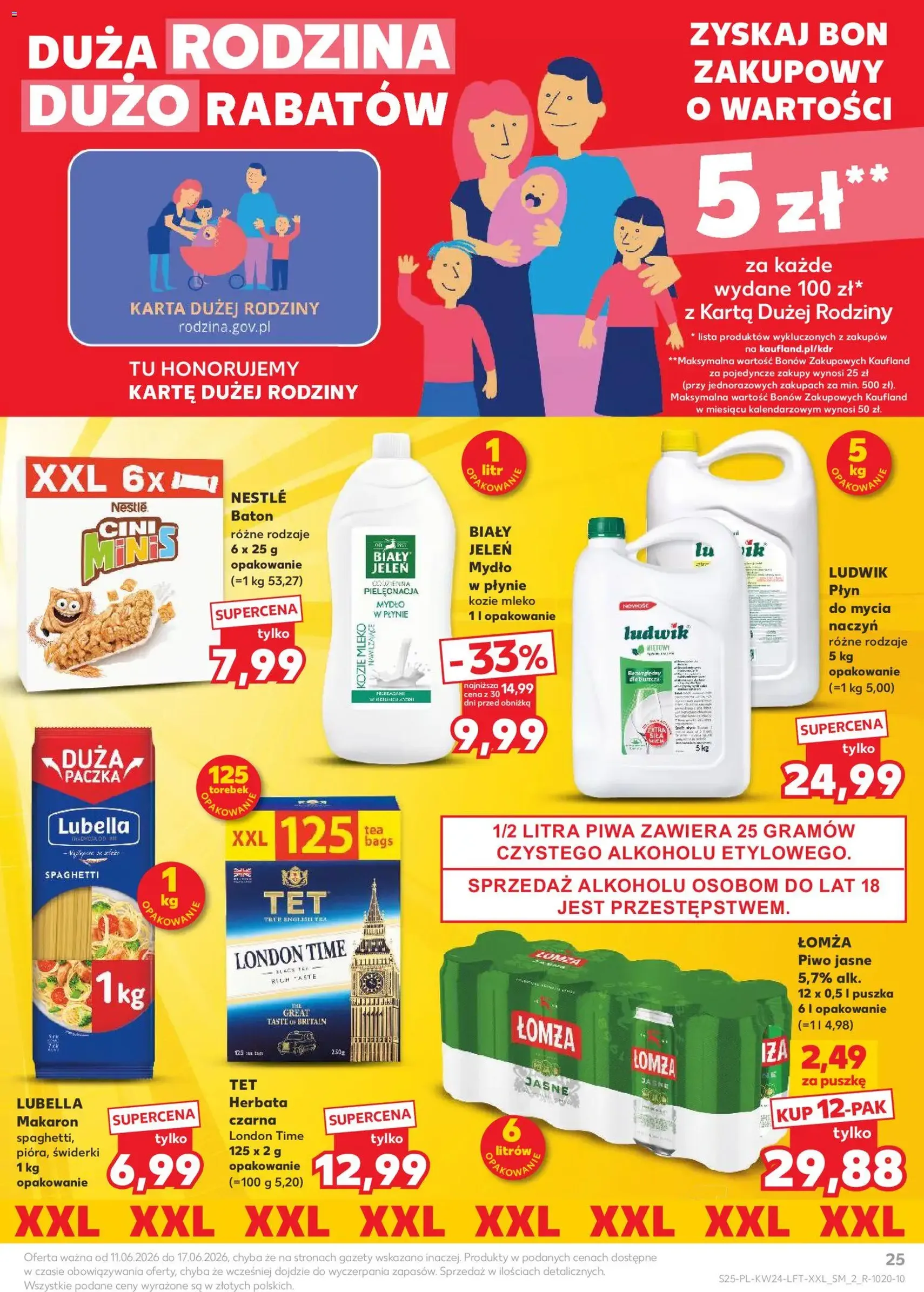 Kaufland gazetka - ważny gazetka od 11.06.2026 strona 25 z 68