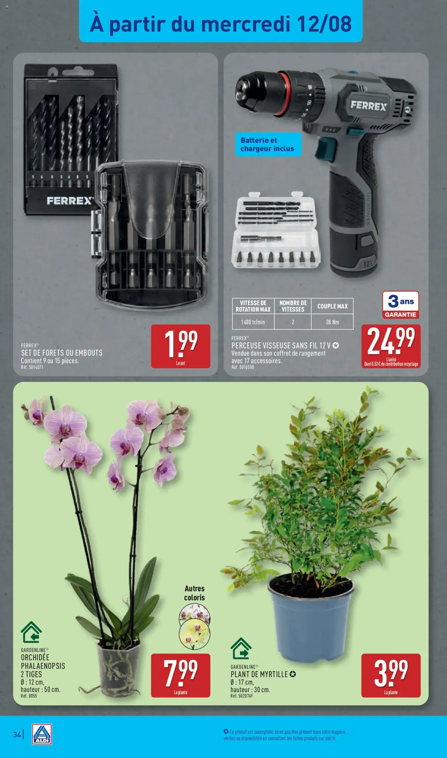 Aldi catalogue - brochure valable à partir du 11/08/2026, page 36 sur 46