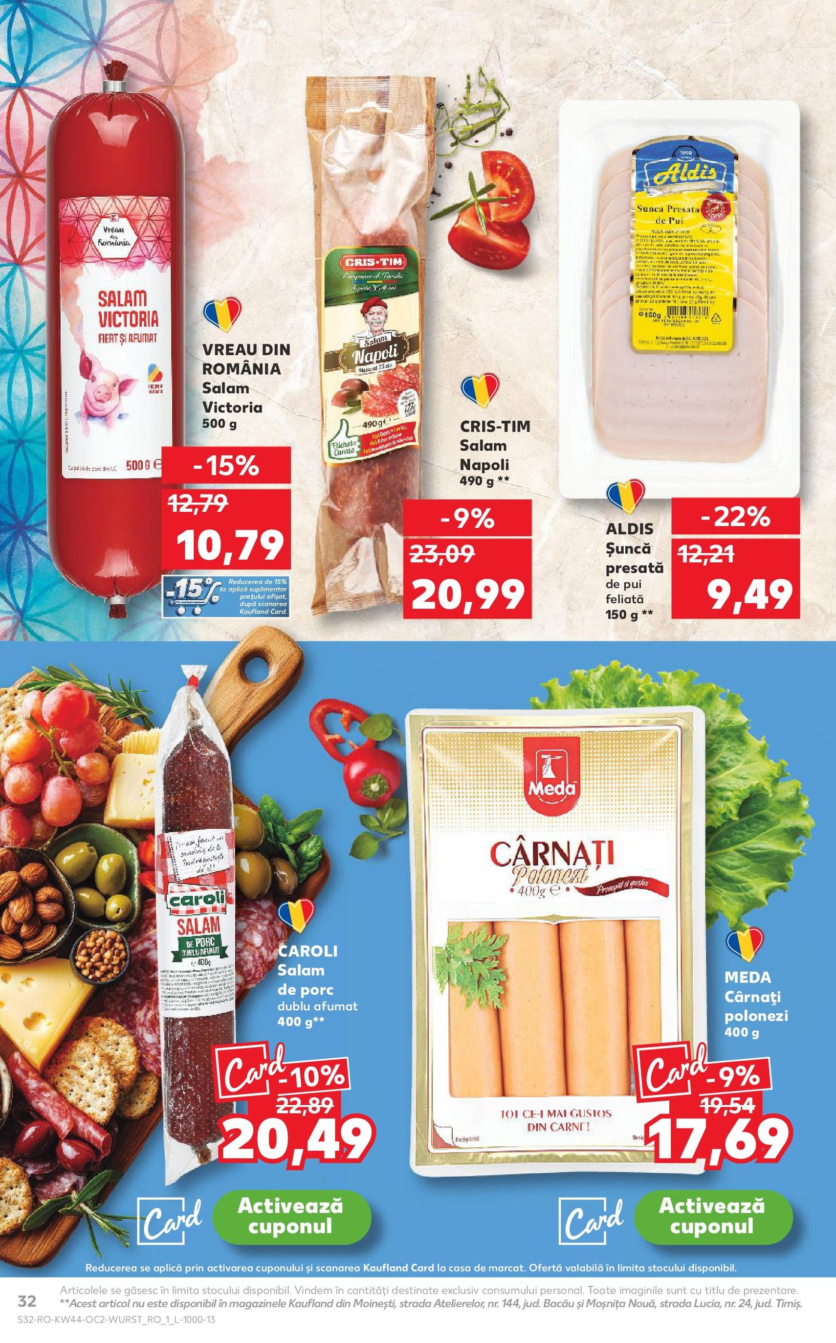 Catalog Kaufland - Bucureşti - cataloage valabile începând cu 29.10.2025 pagina 32 din 70 Catalog Kaufland - Bucureşti - cataloage valabile începând cu 29.10.2025 pagina 32 din 70